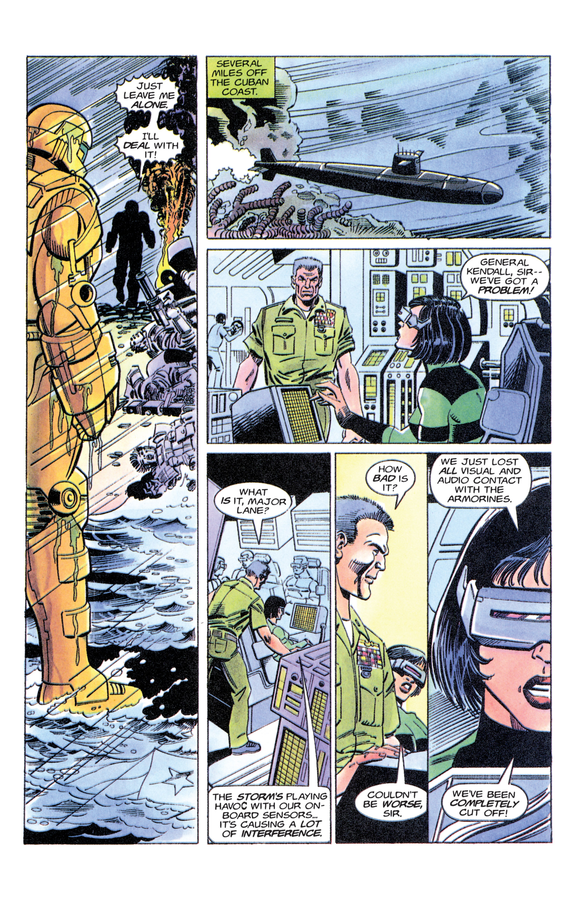 Read online Armorines comic -  Issue #11 - 10