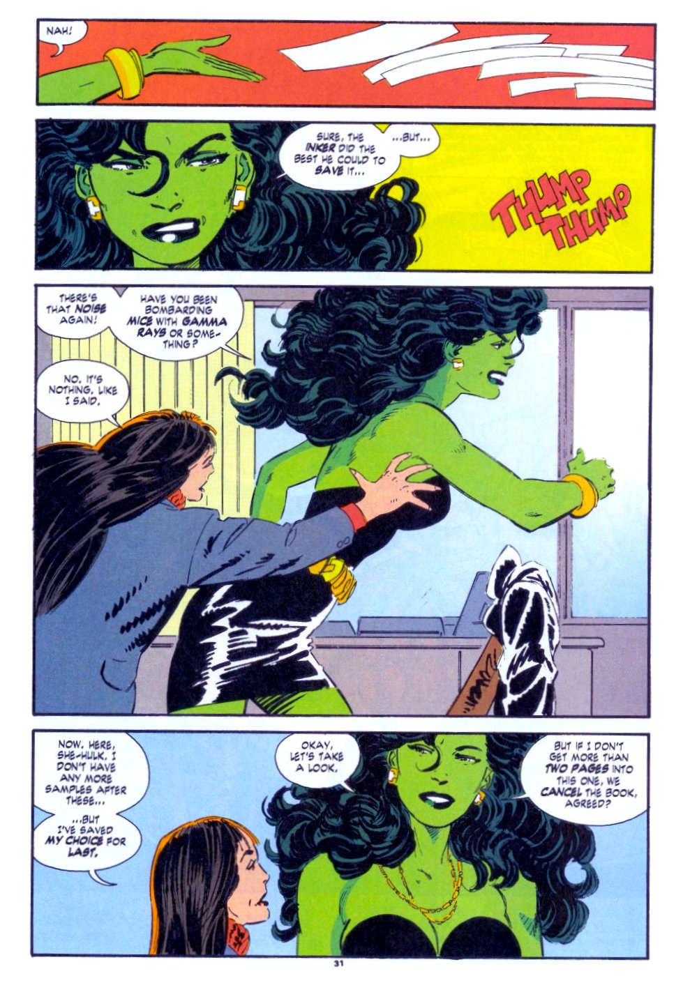 Read online The Sensational She-Hulk comic -  Issue #50 - 24