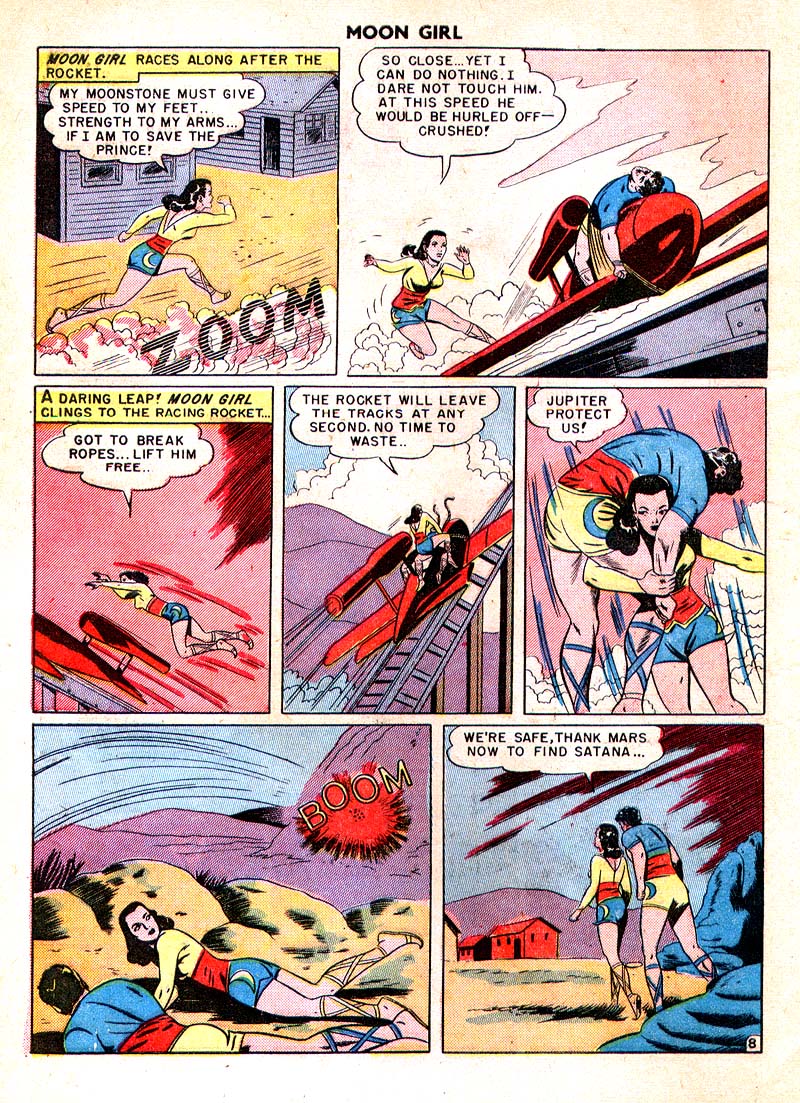 Read online Moon Girl (1947) comic -  Issue #3 - 10