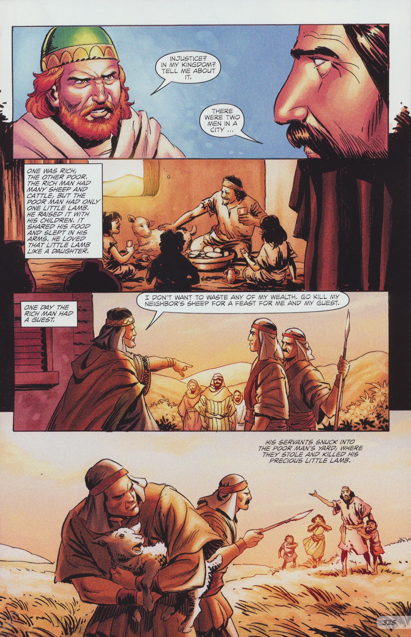 Read online The Action Bible comic -  Issue # TPB 1 - 329