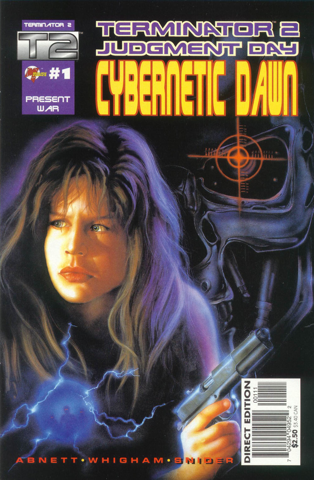 Read online T2: Cybernetic Dawn comic -  Issue #1 - 1