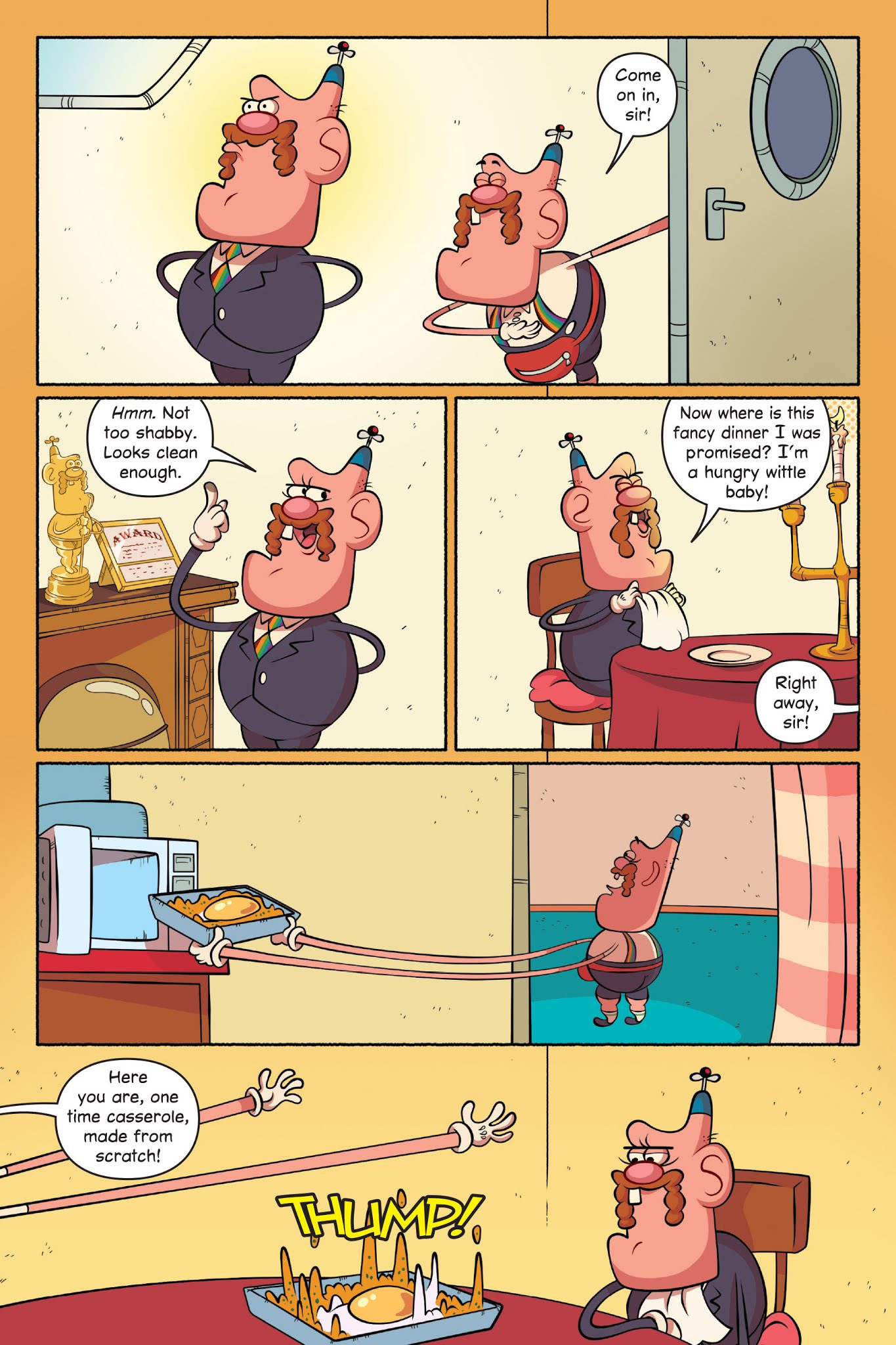 Read online Uncle Grandpa and the Time Casserole comic -  Issue # TPB - 137