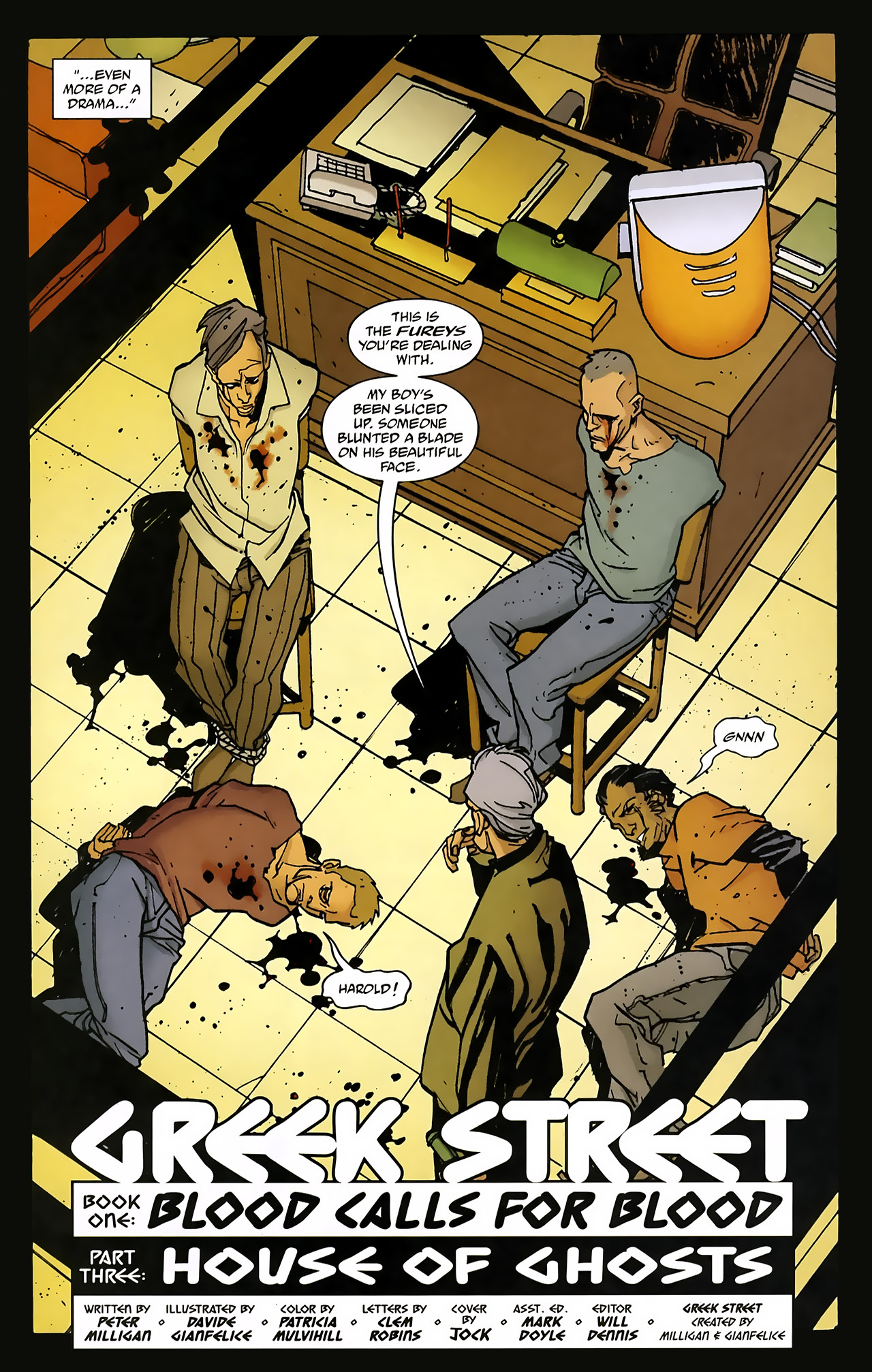 Read online Greek Street comic -  Issue #3 - 3