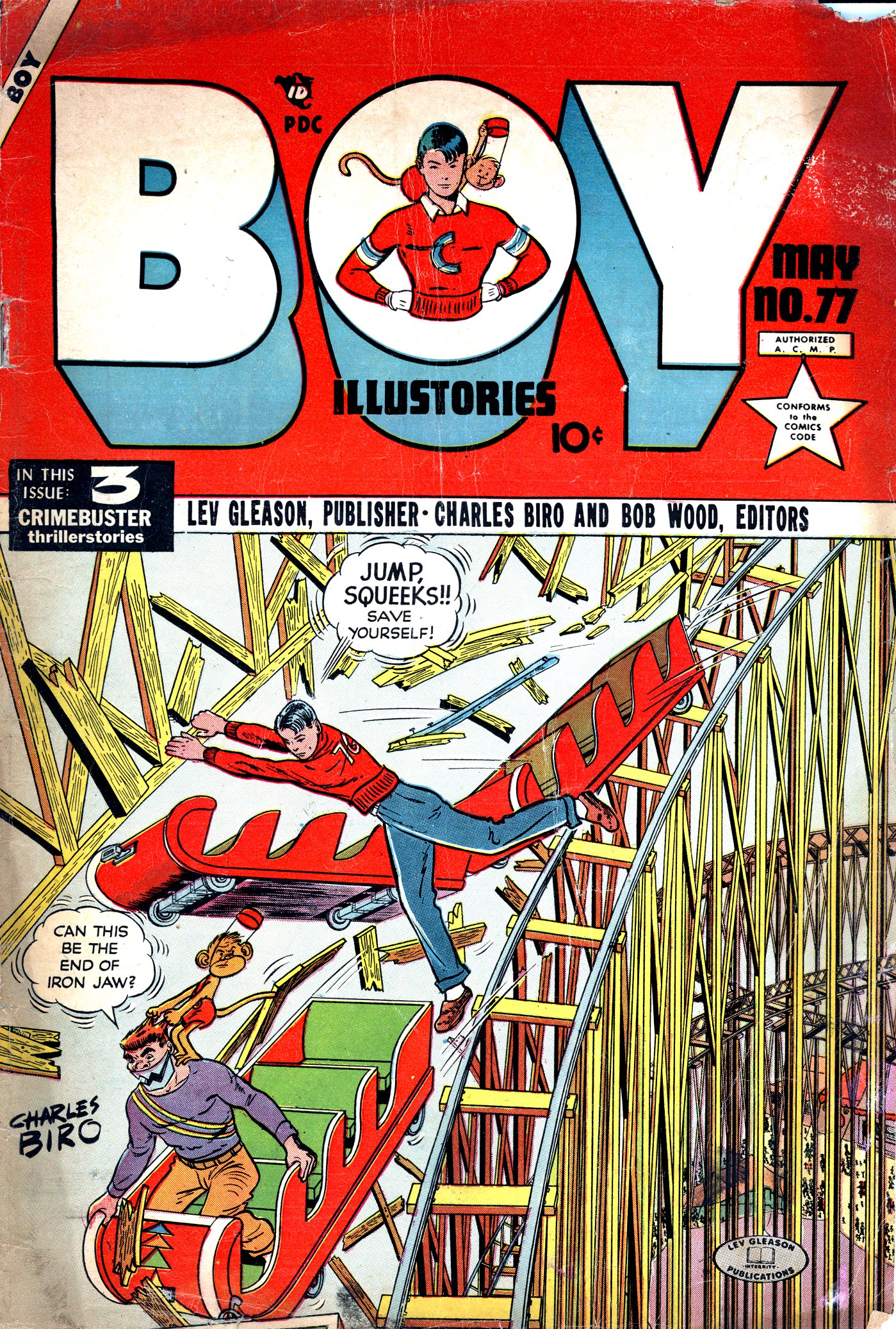 Read online Boy Comics comic -  Issue #77 - 1