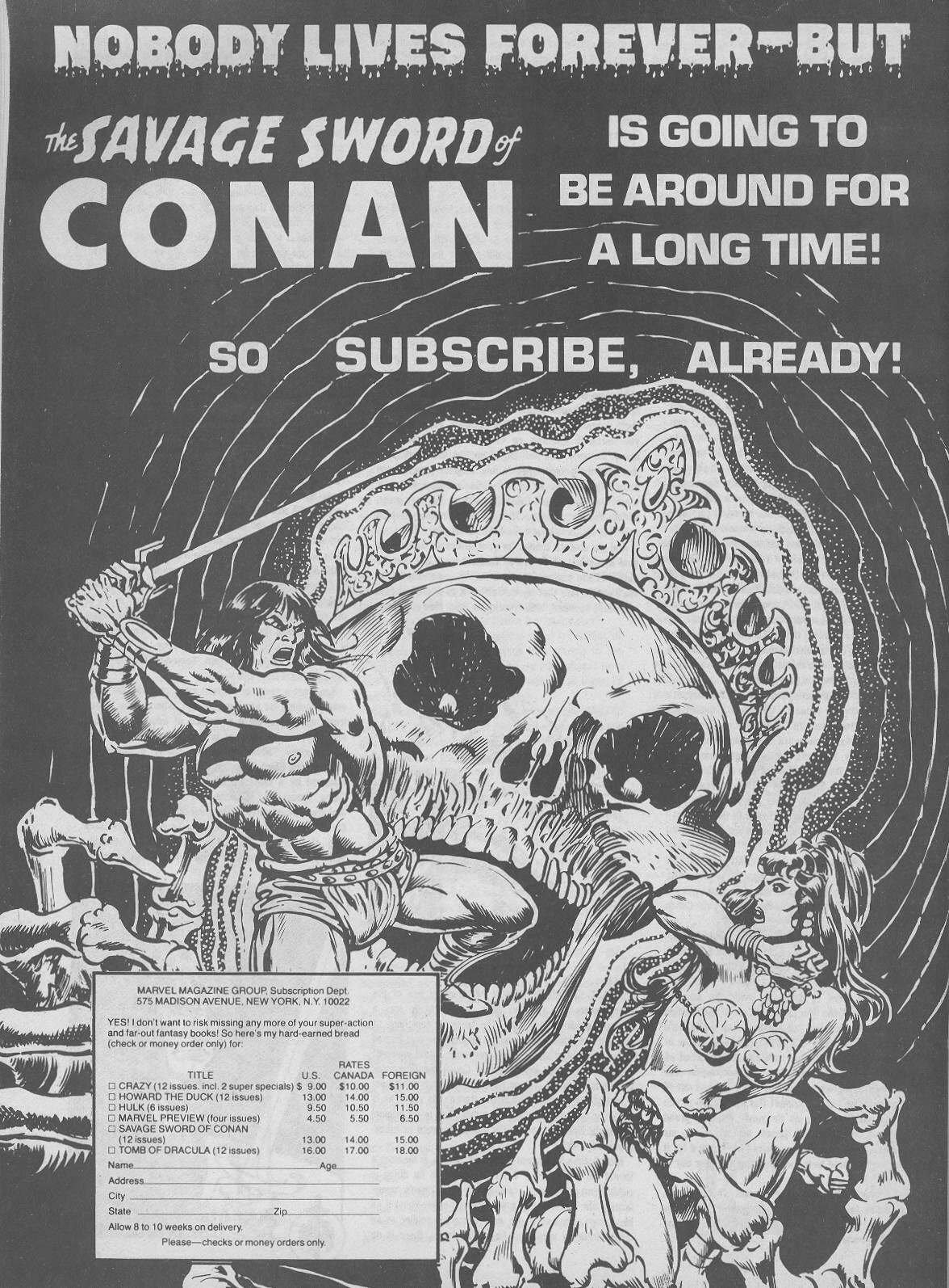 Read online The Savage Sword Of Conan comic -  Issue #44 - 66