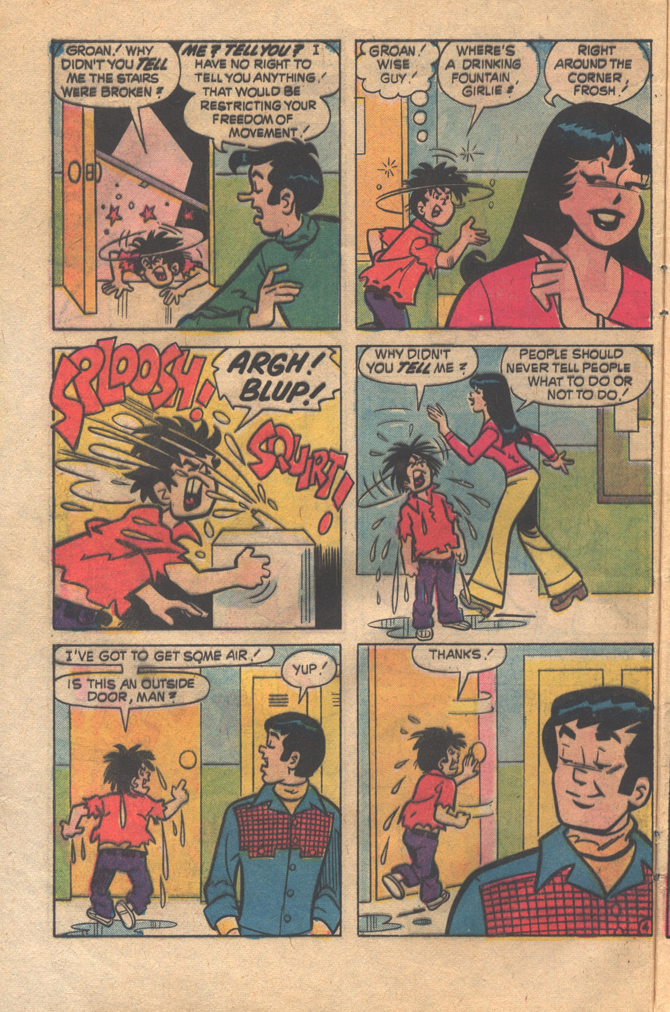 Read online Archie at Riverdale High (1972) comic -  Issue #26 - 32