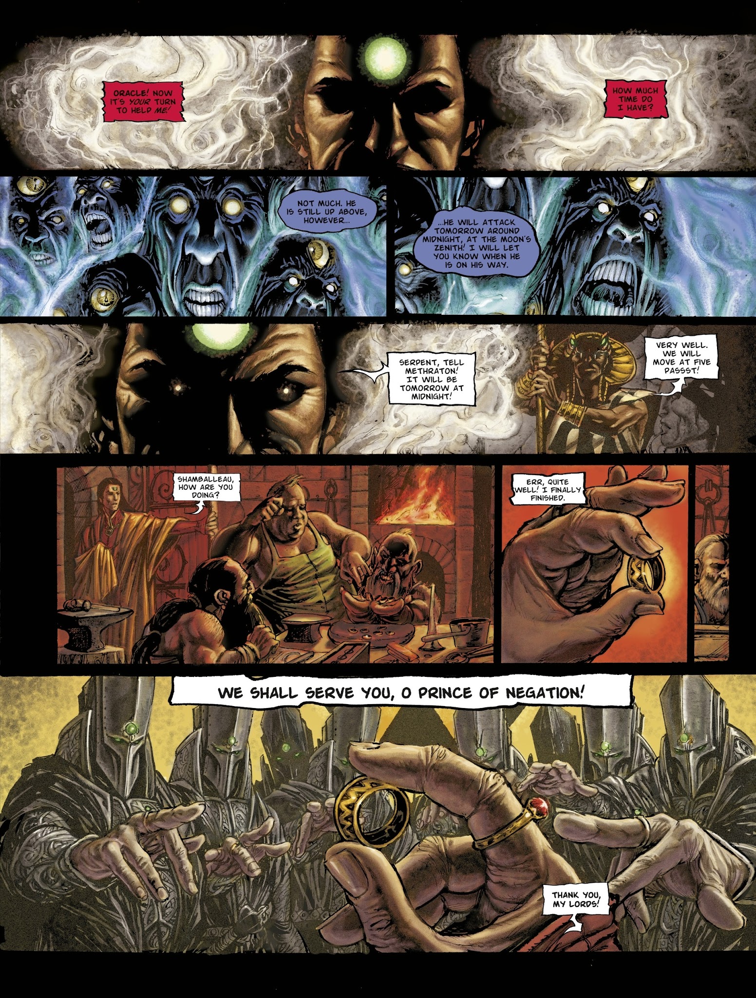 Read online The Black Moon Chronicles comic -  Issue #13 - 15