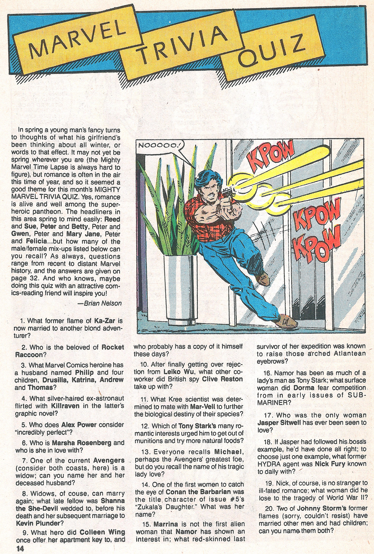 Read online Marvel Age comic -  Issue #52 - 16