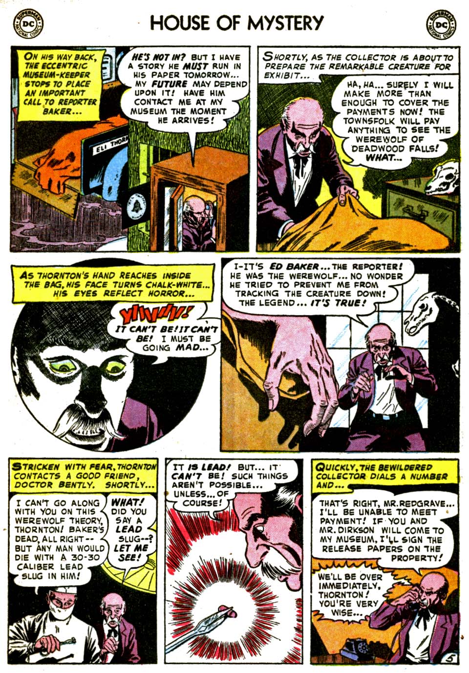 Read online House of Mystery (1951) comic -  Issue #10 - 25