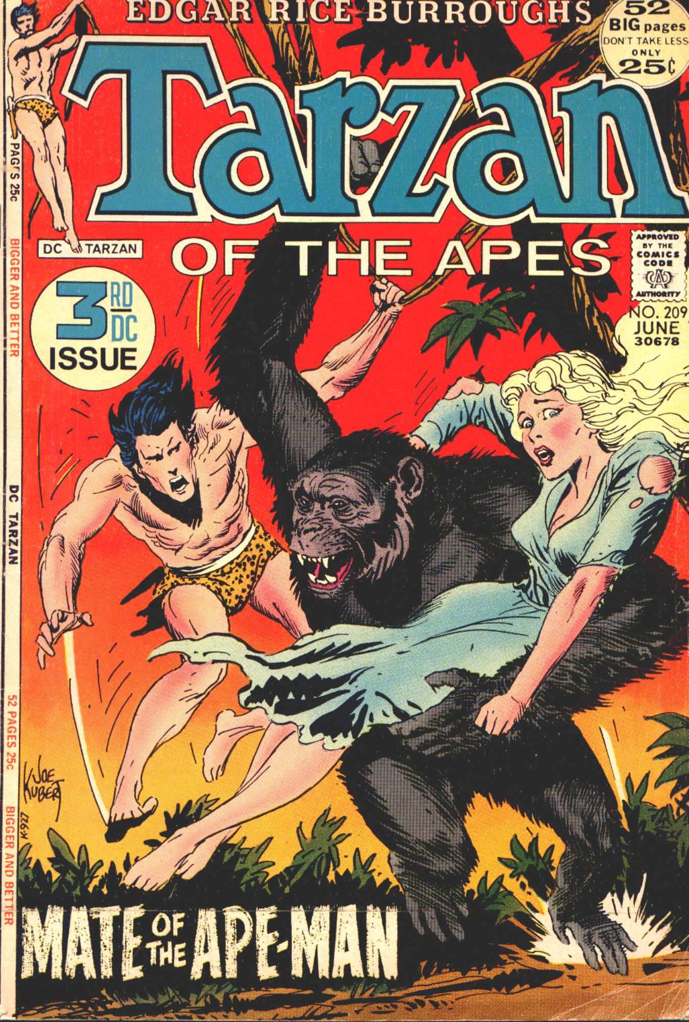 Read online Tarzan (1972) comic -  Issue #209 - 1