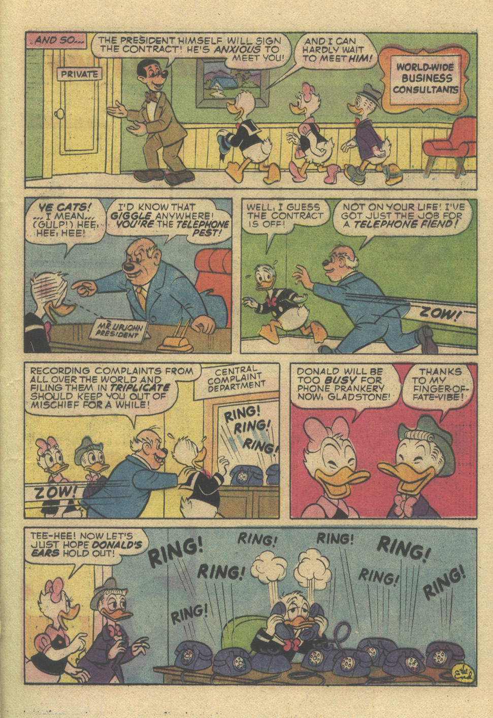 Read online Walt Disney Daisy and Donald comic -  Issue #16 - 21