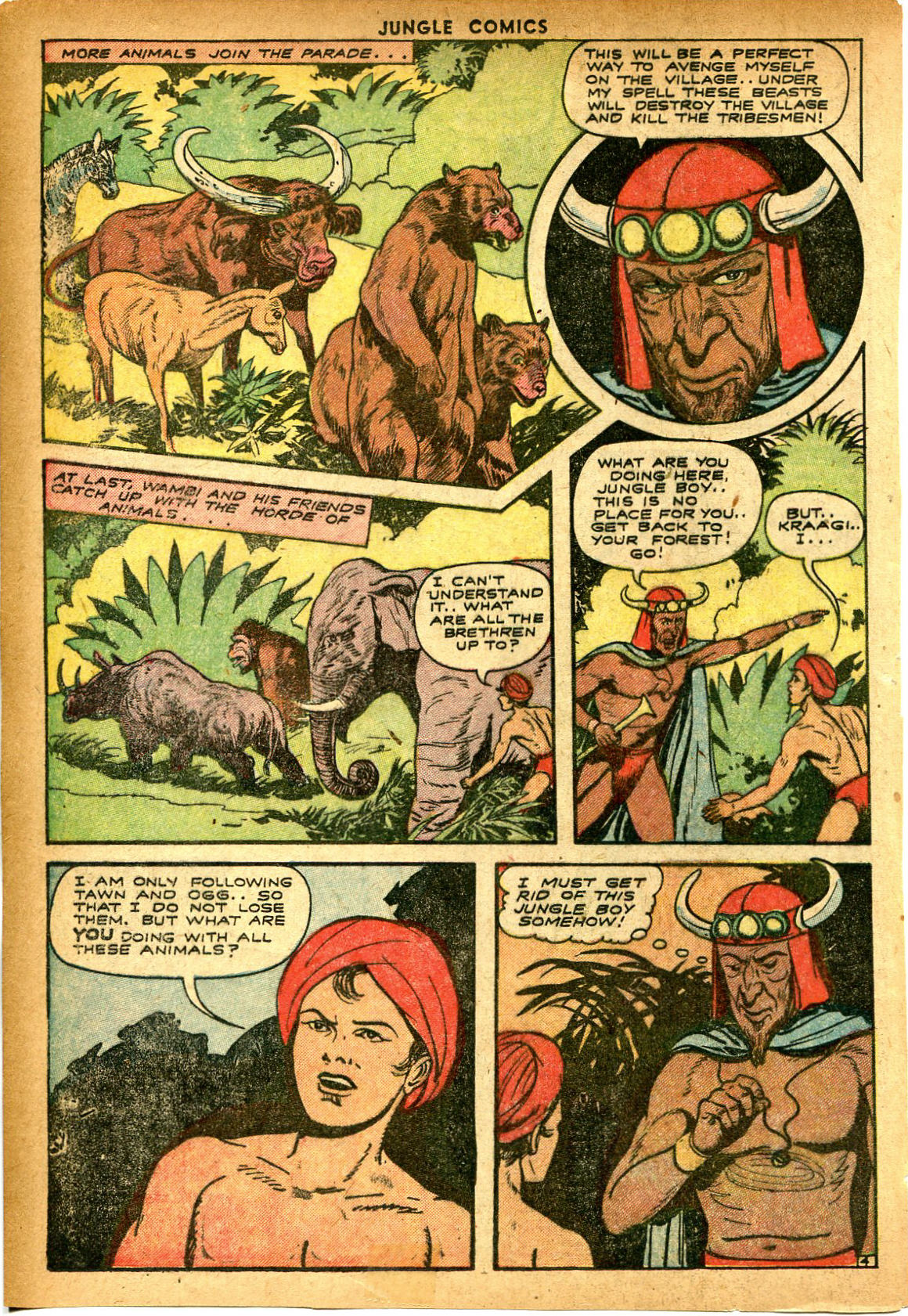 Read online Jungle Comics comic -  Issue #58 - 18