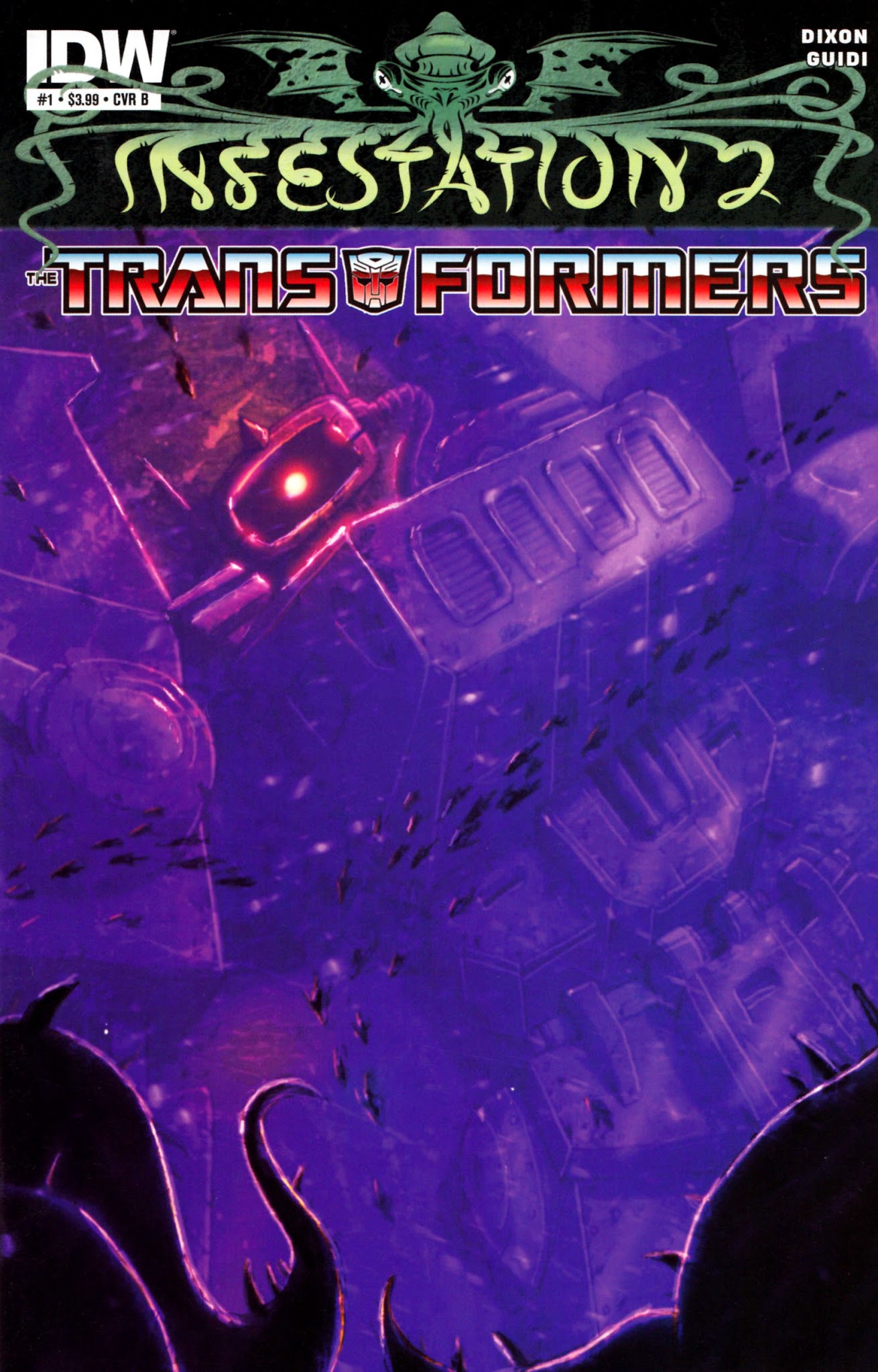Read online Infestation 2: Transformers comic -  Issue #1 - 2