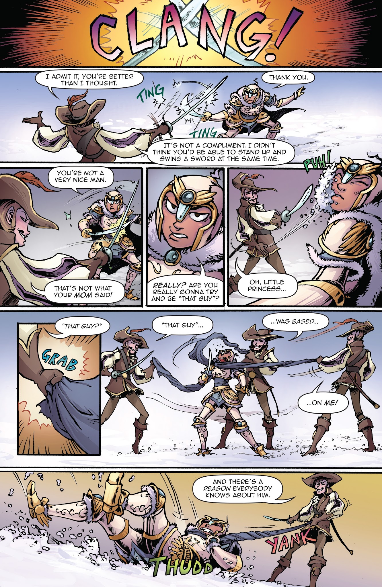 Read online Princeless: Make Yourself (2017) comic -  Issue #3 - 2