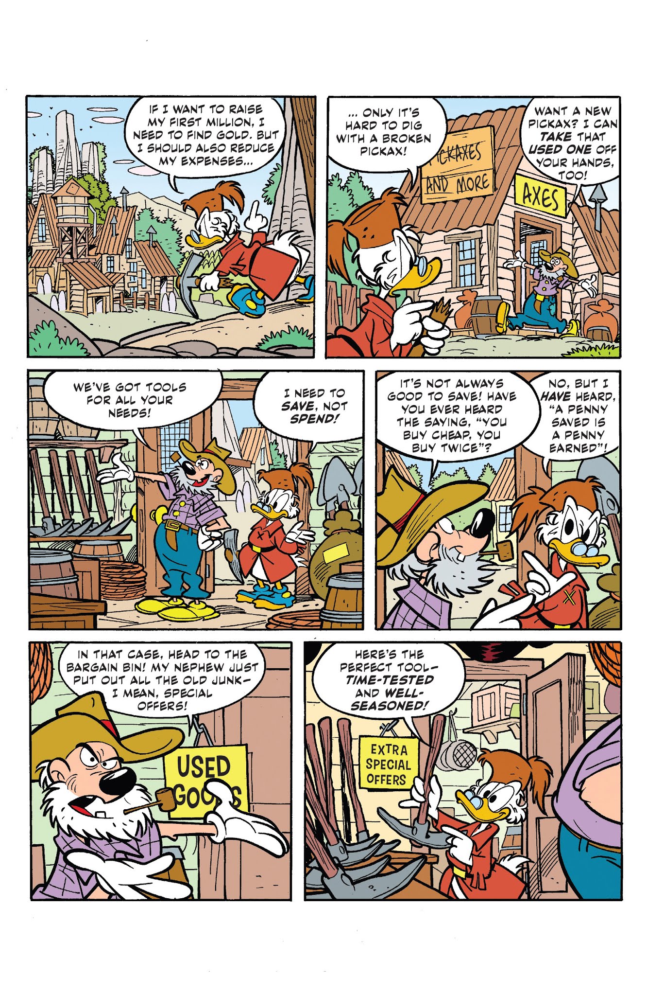 Read online Uncle Scrooge: My First Millions comic -  Issue #1 - 8