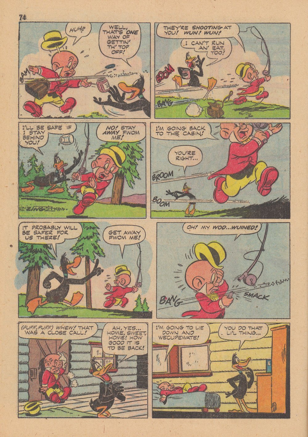Read online Bugs Bunny's Christmas Funnies comic -  Issue # TPB 2 - 76