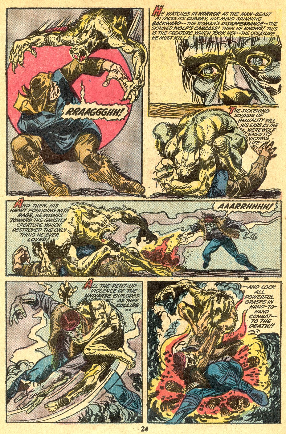 Read online Frankenstein (1973) comic -  Issue #5 - 18