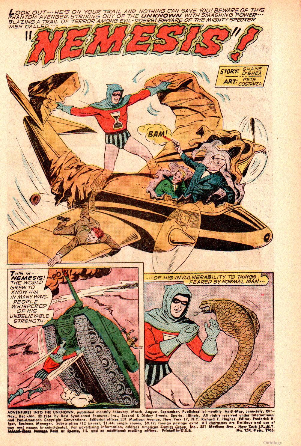 Read online Adventures Into The Unknown comic -  Issue #154 - 3