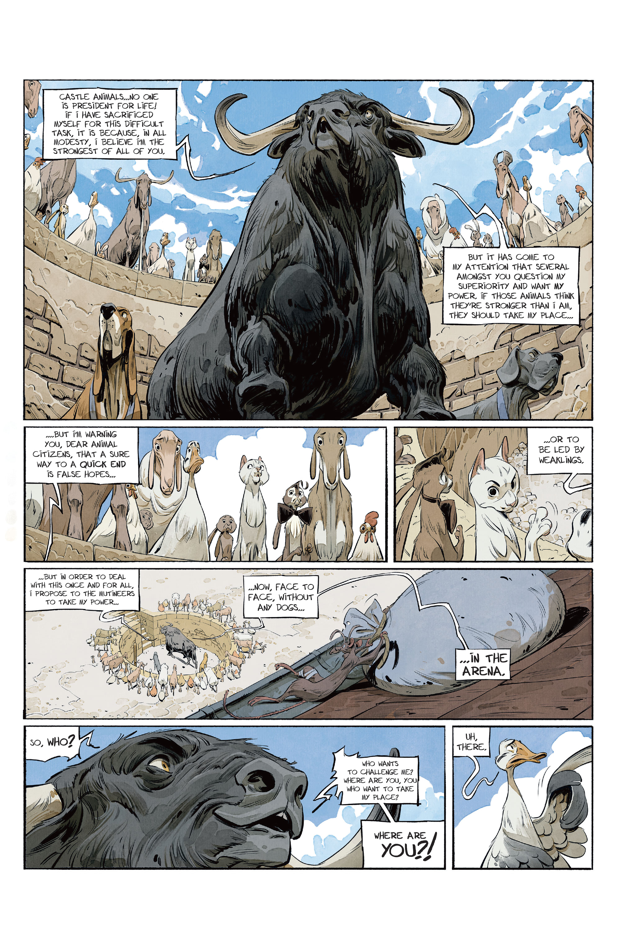 Read online Animal Castle comic -  Issue #3 - 20