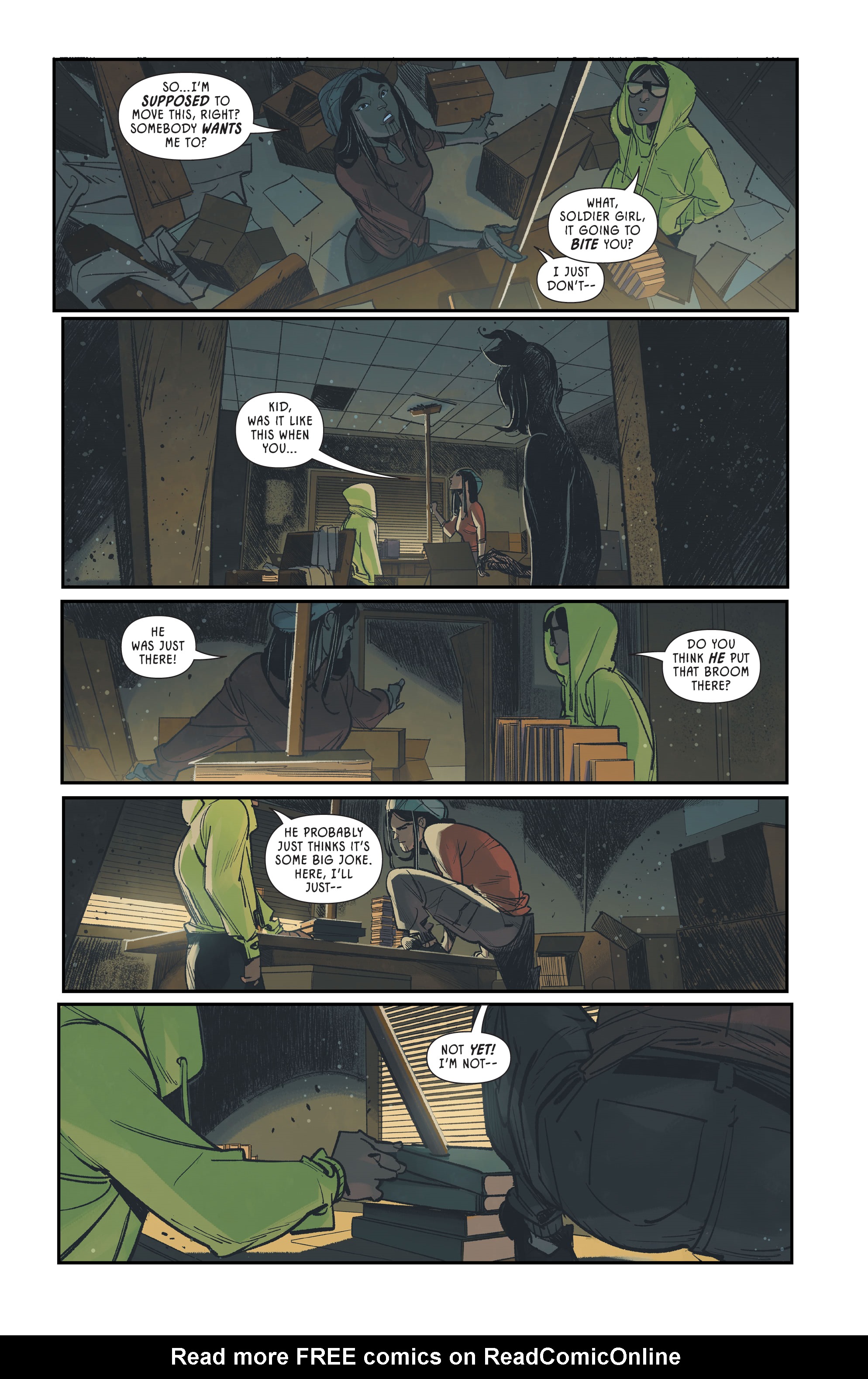 Read online Earthdivers comic -  Issue #5 - 13