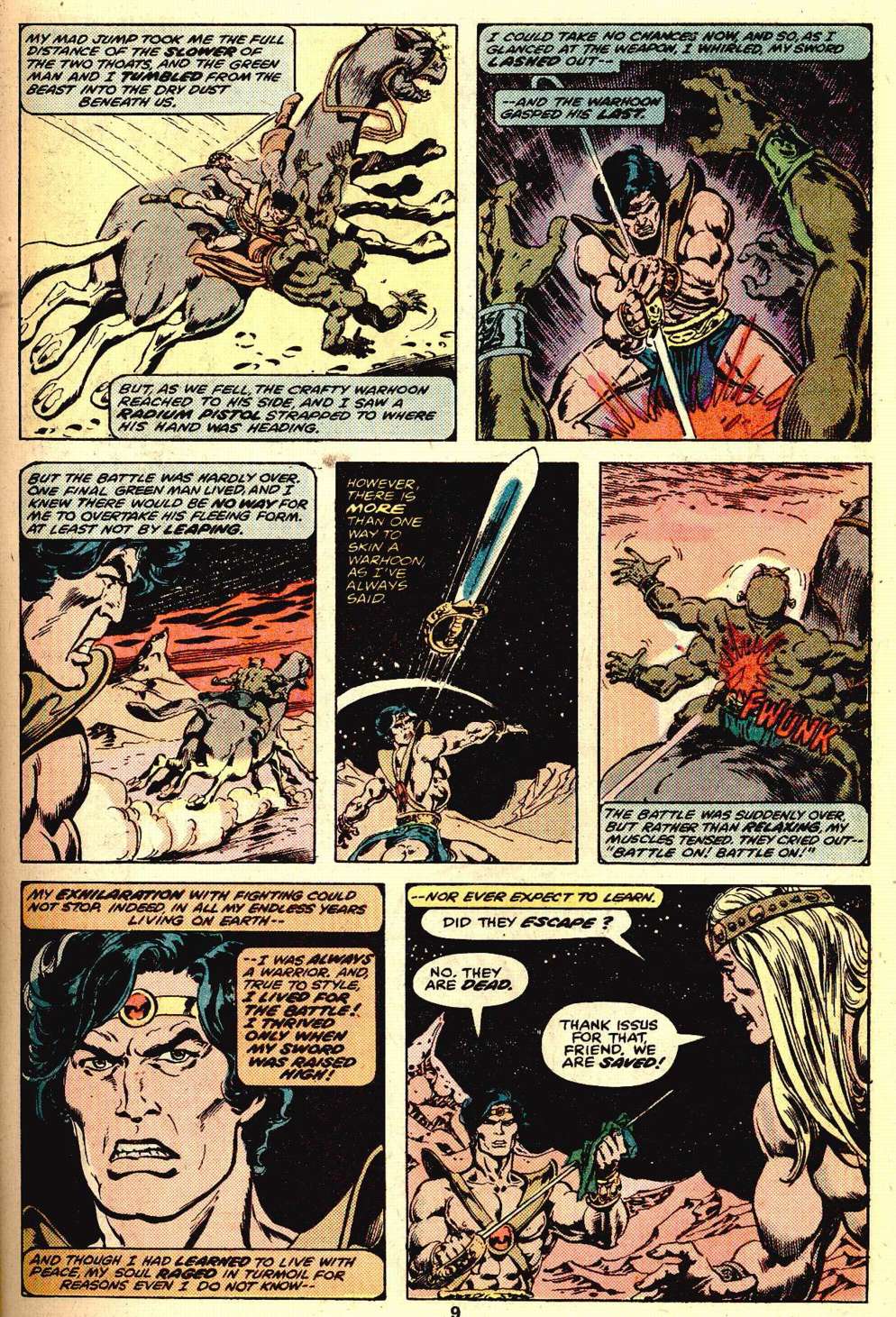 Read online John Carter Warlord of Mars comic -  Issue # _Annual 1 - 8
