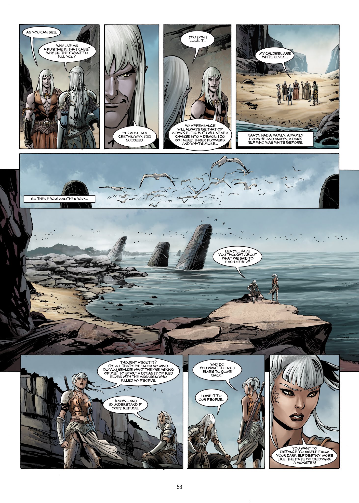 Read online Elves comic -  Issue #21 - 55