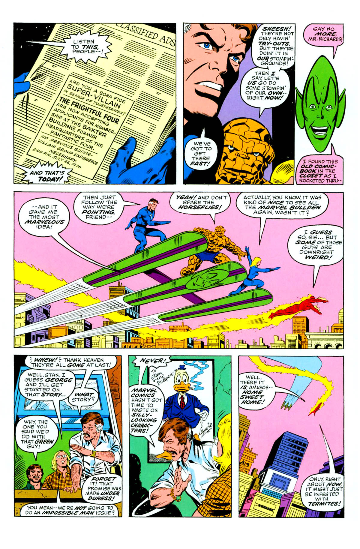 Read online Fantastic Four Visionaries: George Perez comic -  Issue # TPB 1 (Part 2) - 7