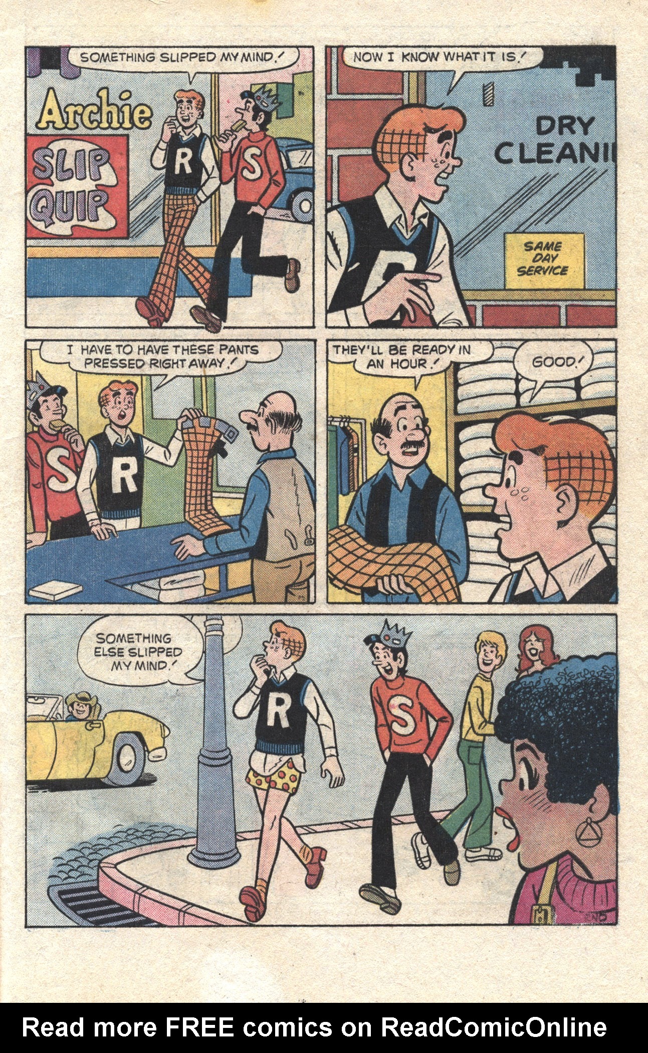 Read online Archie's Joke Book Magazine comic -  Issue #210 - 7