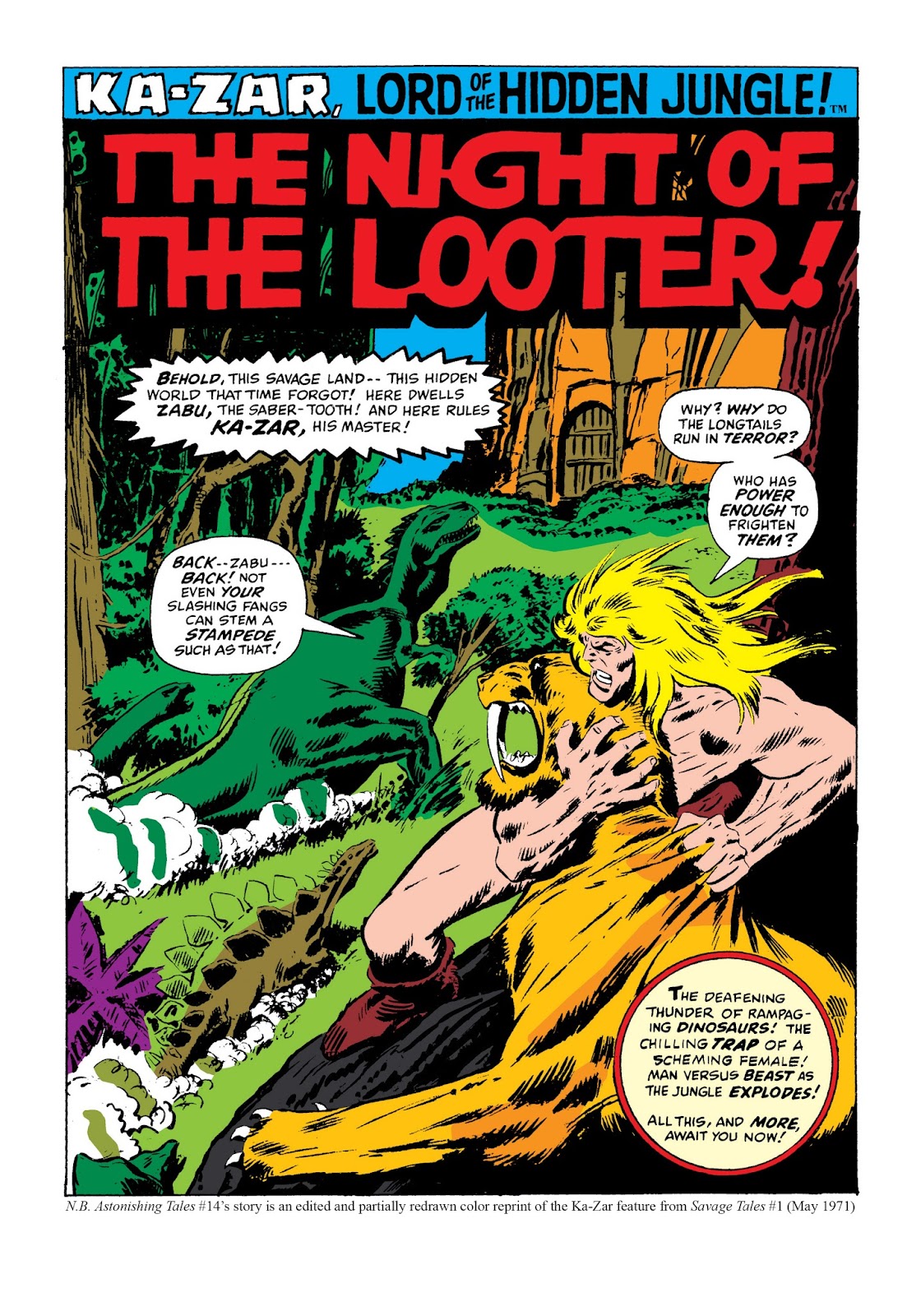 Marvel Masterworks: Ka-Zar issue TPB 1 - Page 233