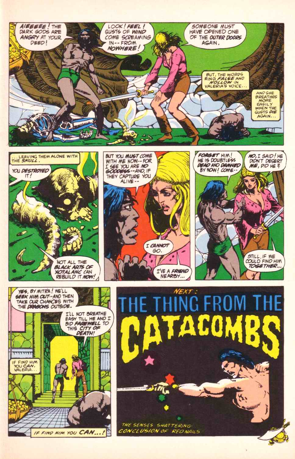 Read online Robert E. Howard's Conan the Barbarian comic -  Issue # Full - 23