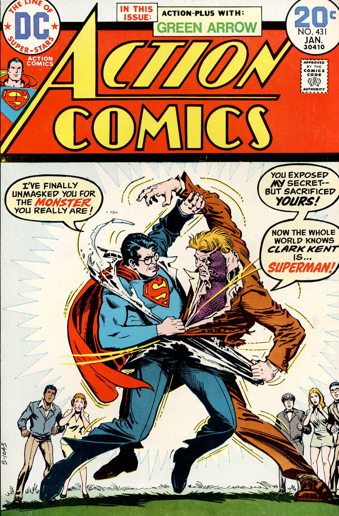 Read online Action Comics (1938) comic -  Issue #431 - 1