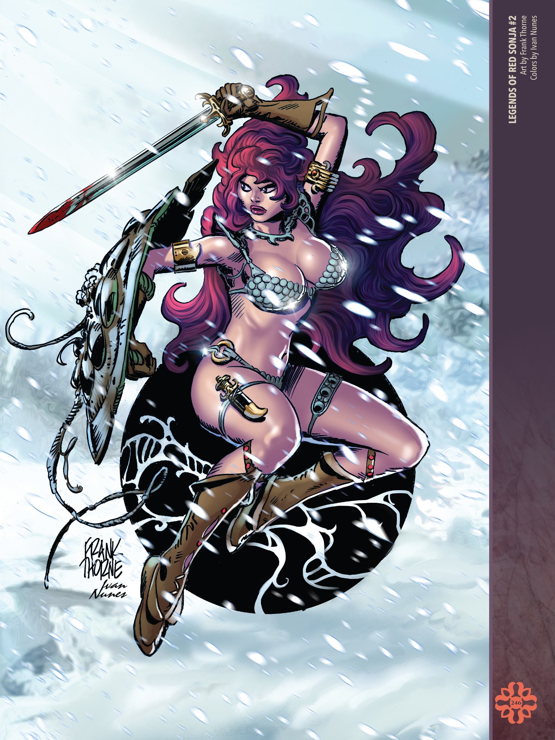 Read online The Art of Red Sonja comic -  Issue # TPB 2 (Part 3) - 47