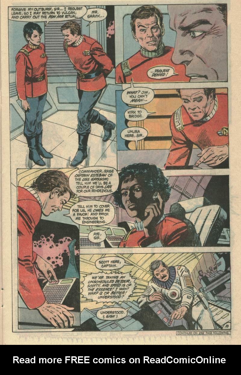 Read online Star Trek (1984) comic -  Issue #7 - 11
