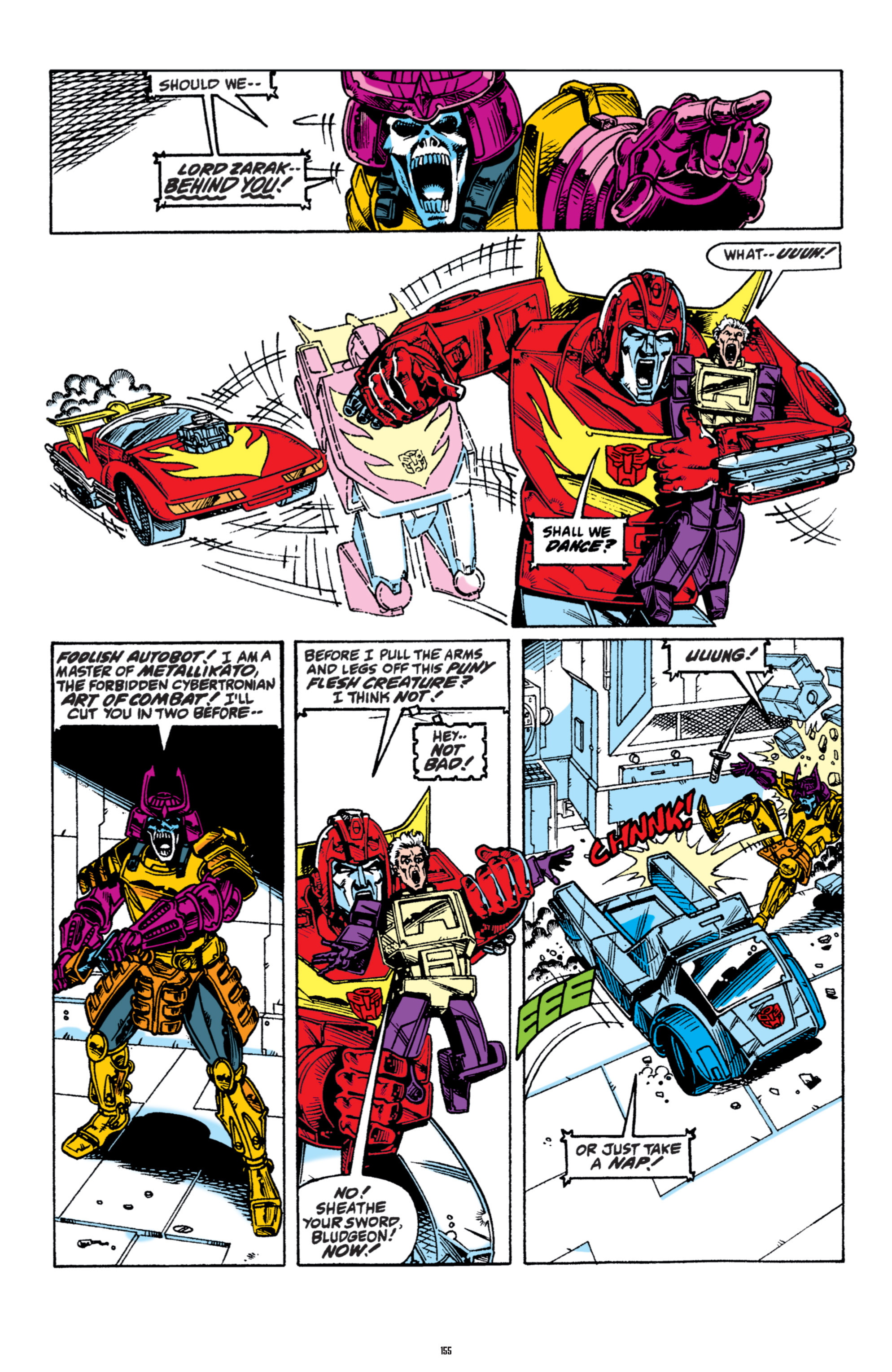 Read online The Transformers Classics comic -  Issue # TPB 6 - 155