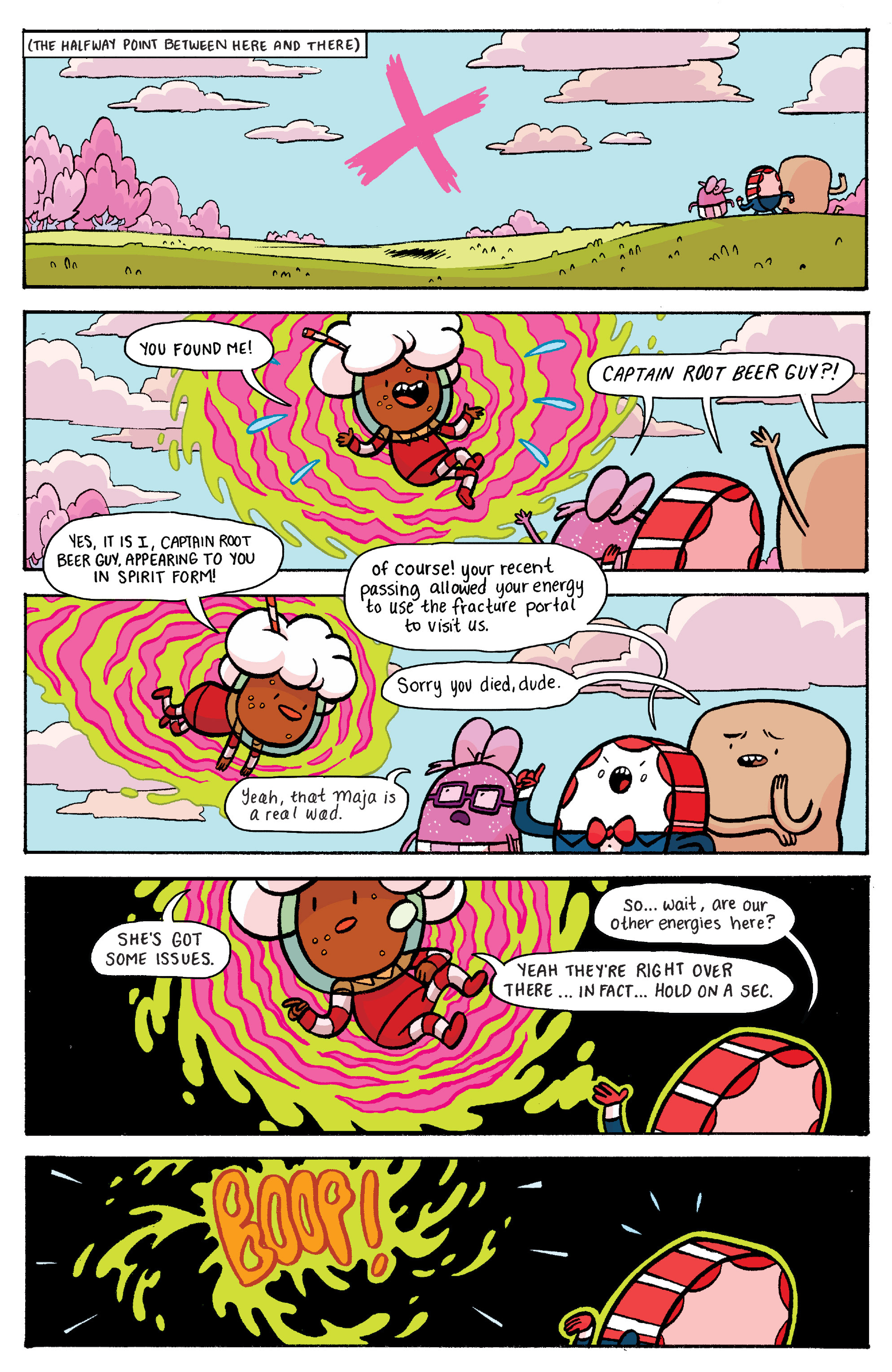 Read online Adventure Time: Banana Guard Academ comic -  Issue #5 - 7