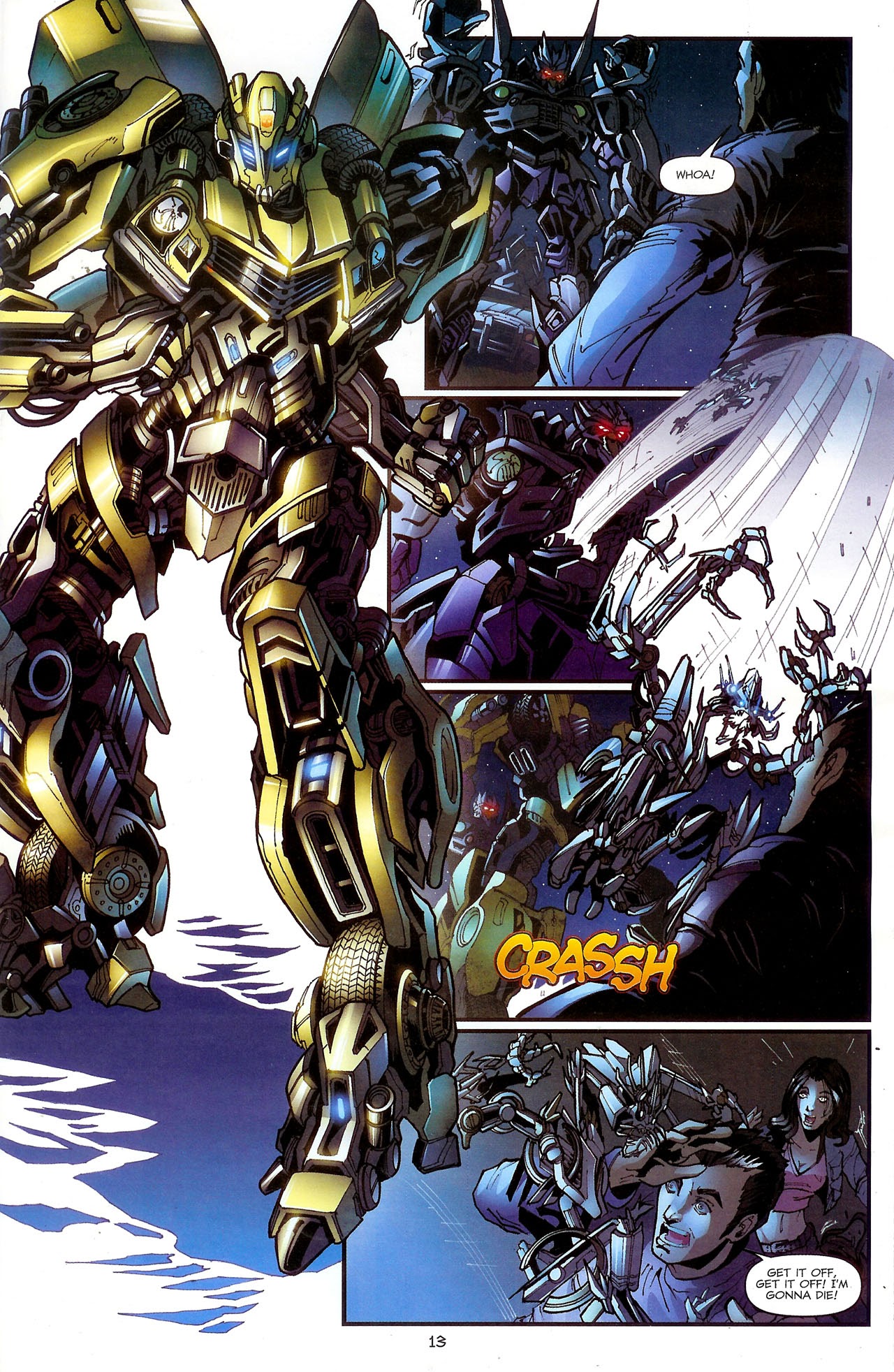 Read online Transformers: The Movie Adaptation comic -  Issue #2 - 15