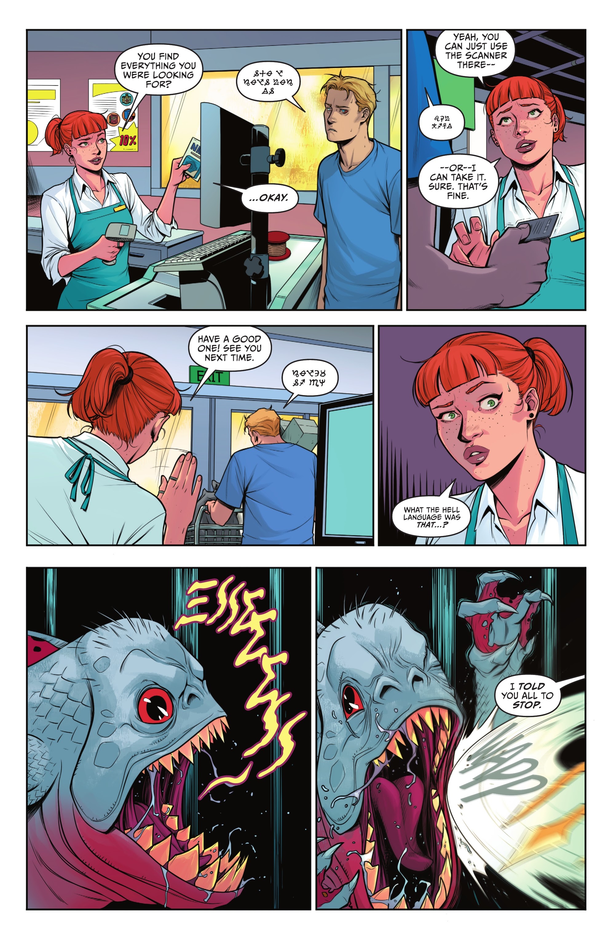 Read online Aquamen comic -  Issue #1 - 13