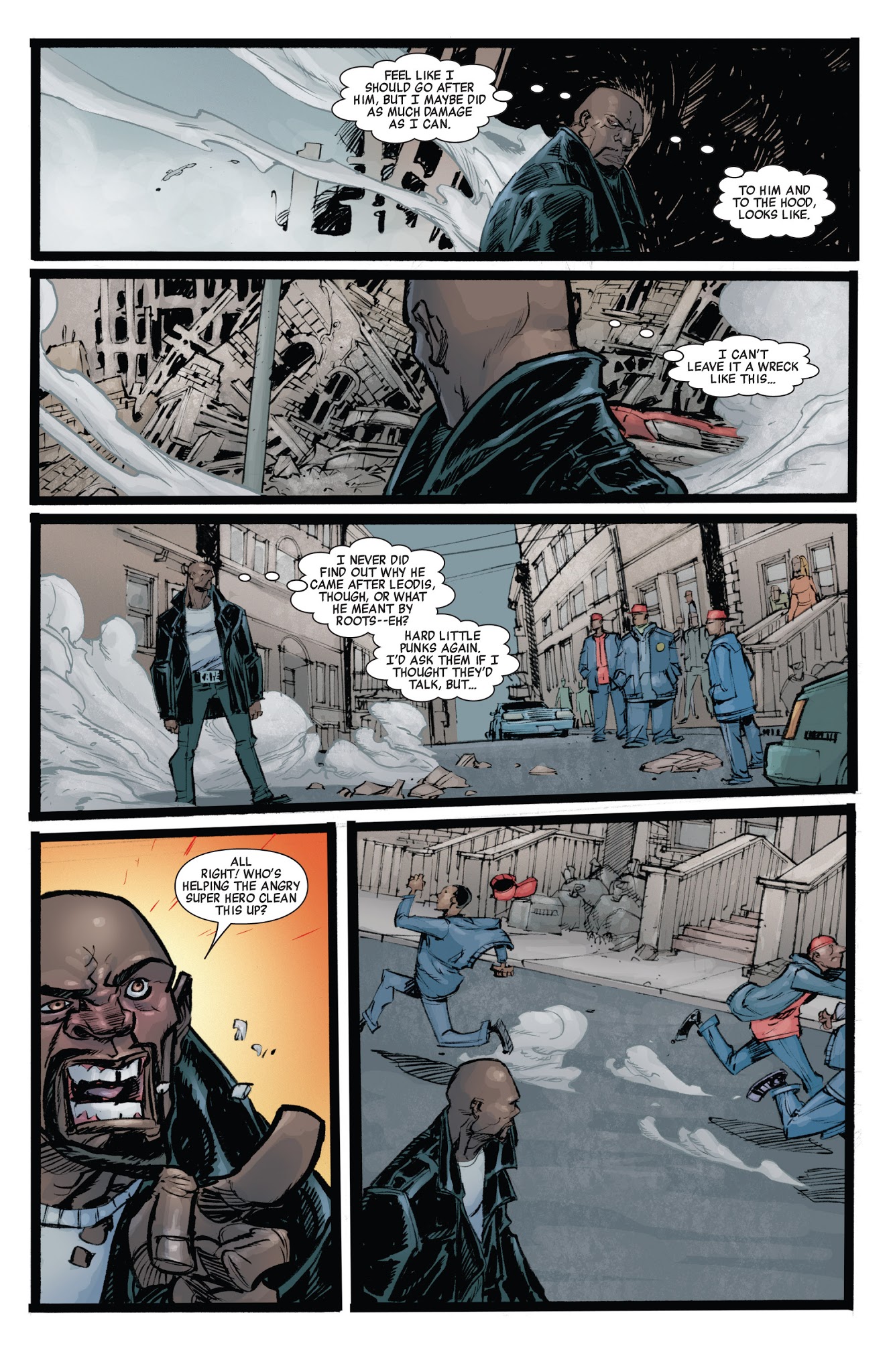 Read online New Avengers: Luke Cage comic -  Issue # TPB - 21