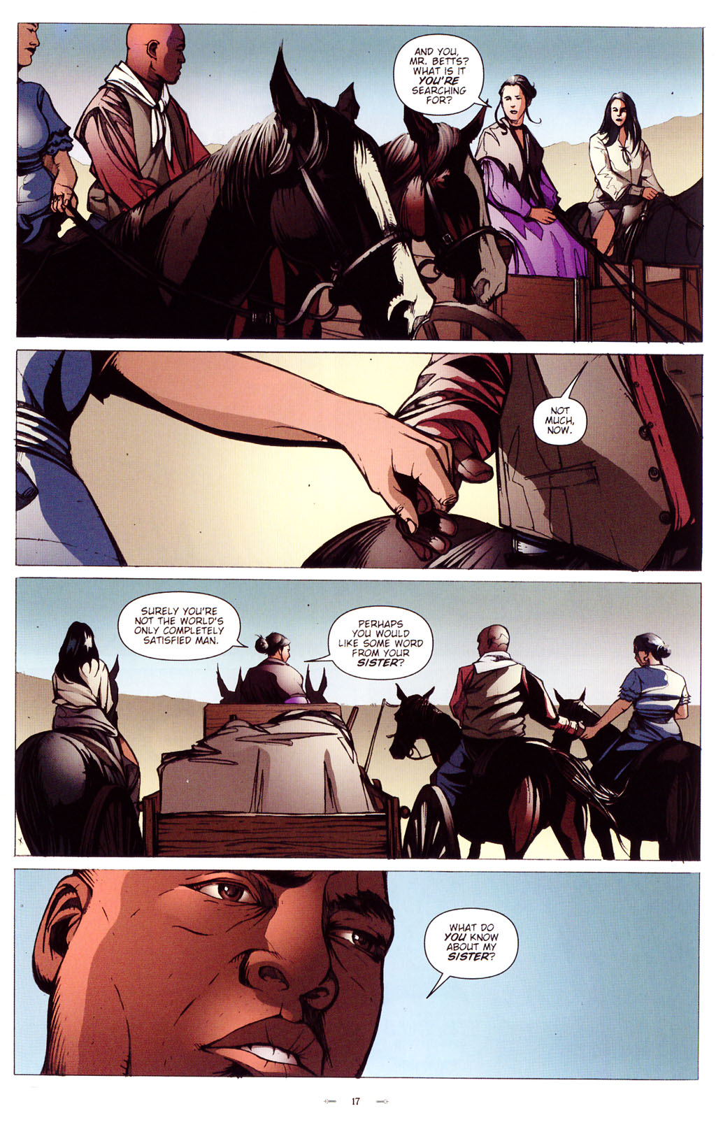 Read online Desperadoes: Banners of Gold comic -  Issue #1 - 19