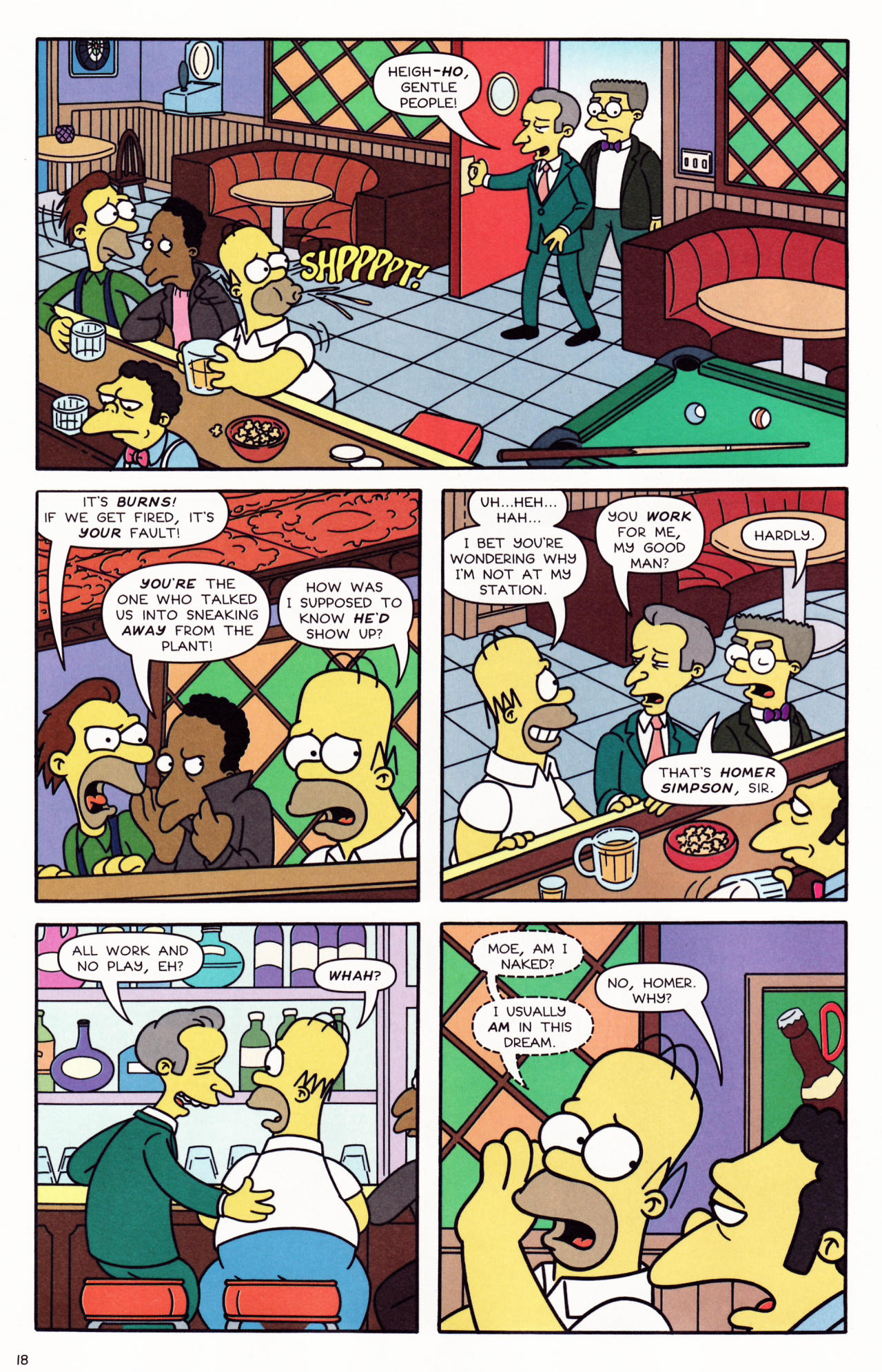 Read online Simpsons Comics comic -  Issue #132 - 16