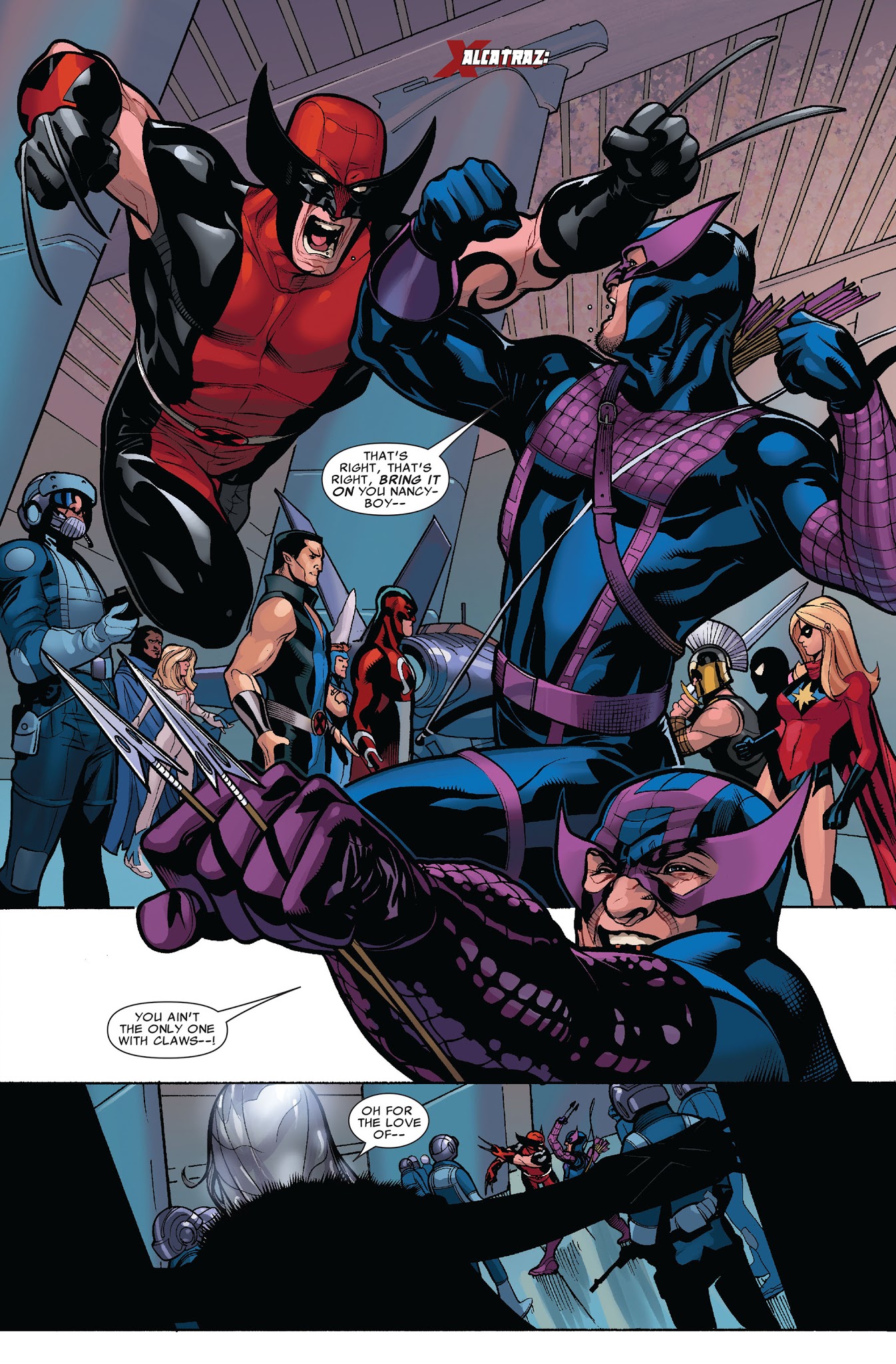 Read online Dark Avengers/Uncanny X-Men: Utopia comic -  Issue # TPB - 91