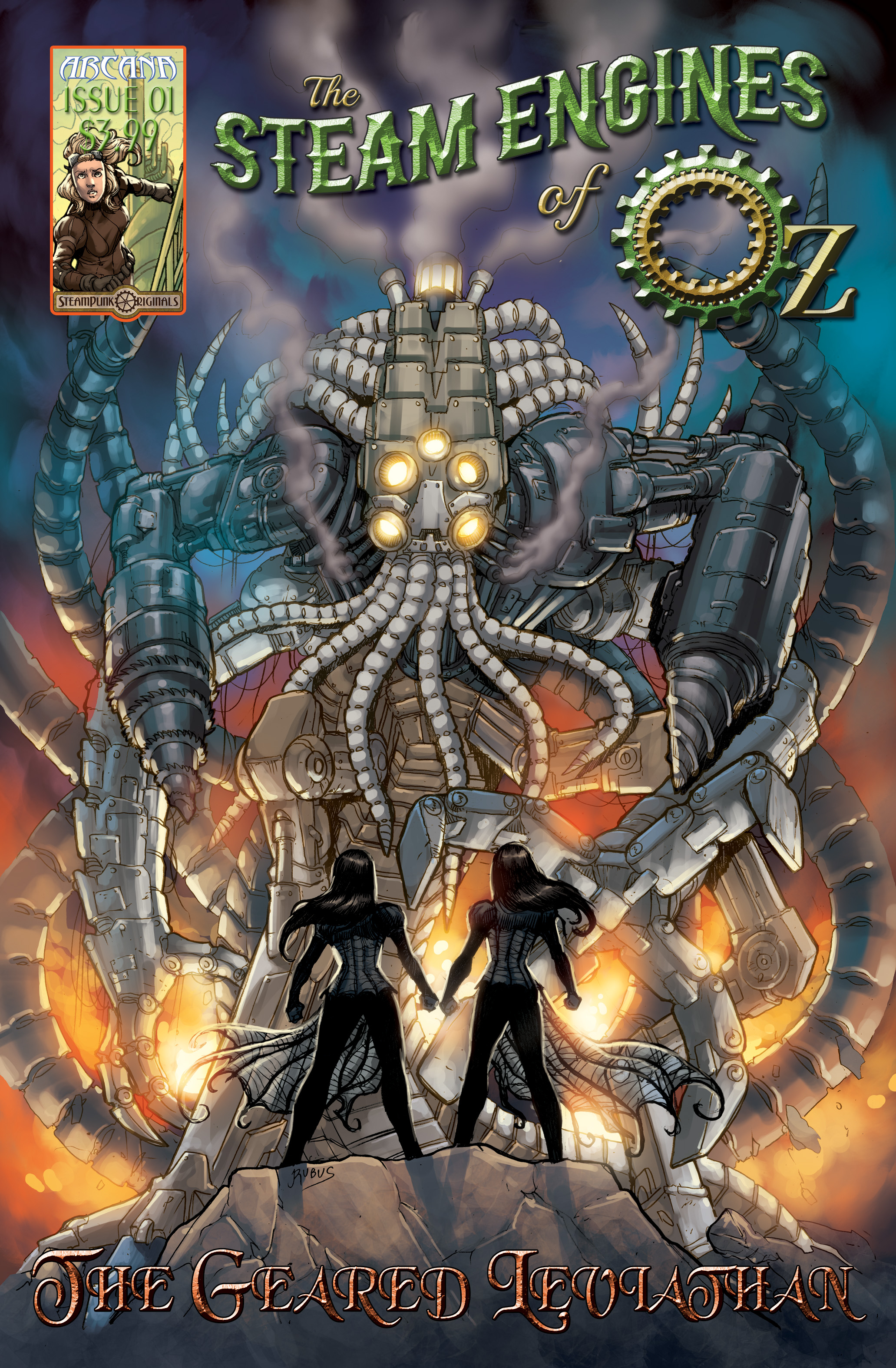 Read online The Steam Engines of Oz: The Geared Leviathan comic -  Issue #1 - 1