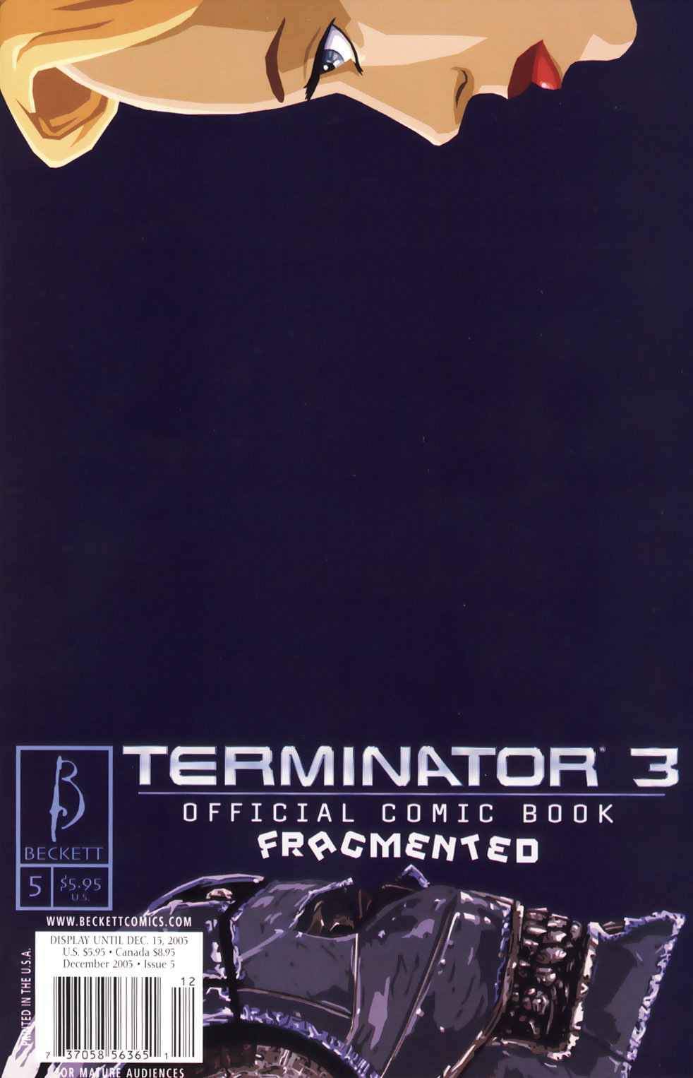 Read online Terminator 3 comic -  Issue #5 - 1