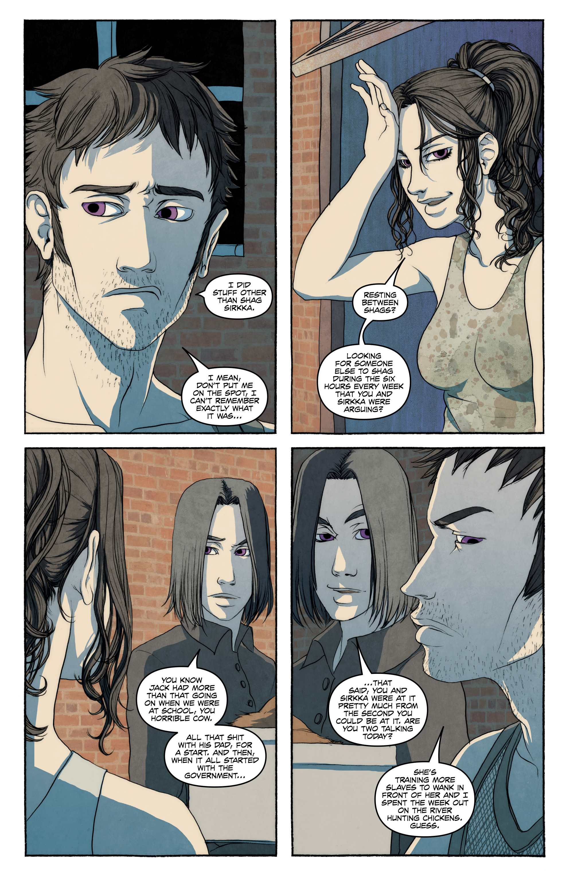 Read online FreakAngels comic -  Issue #3 - 22