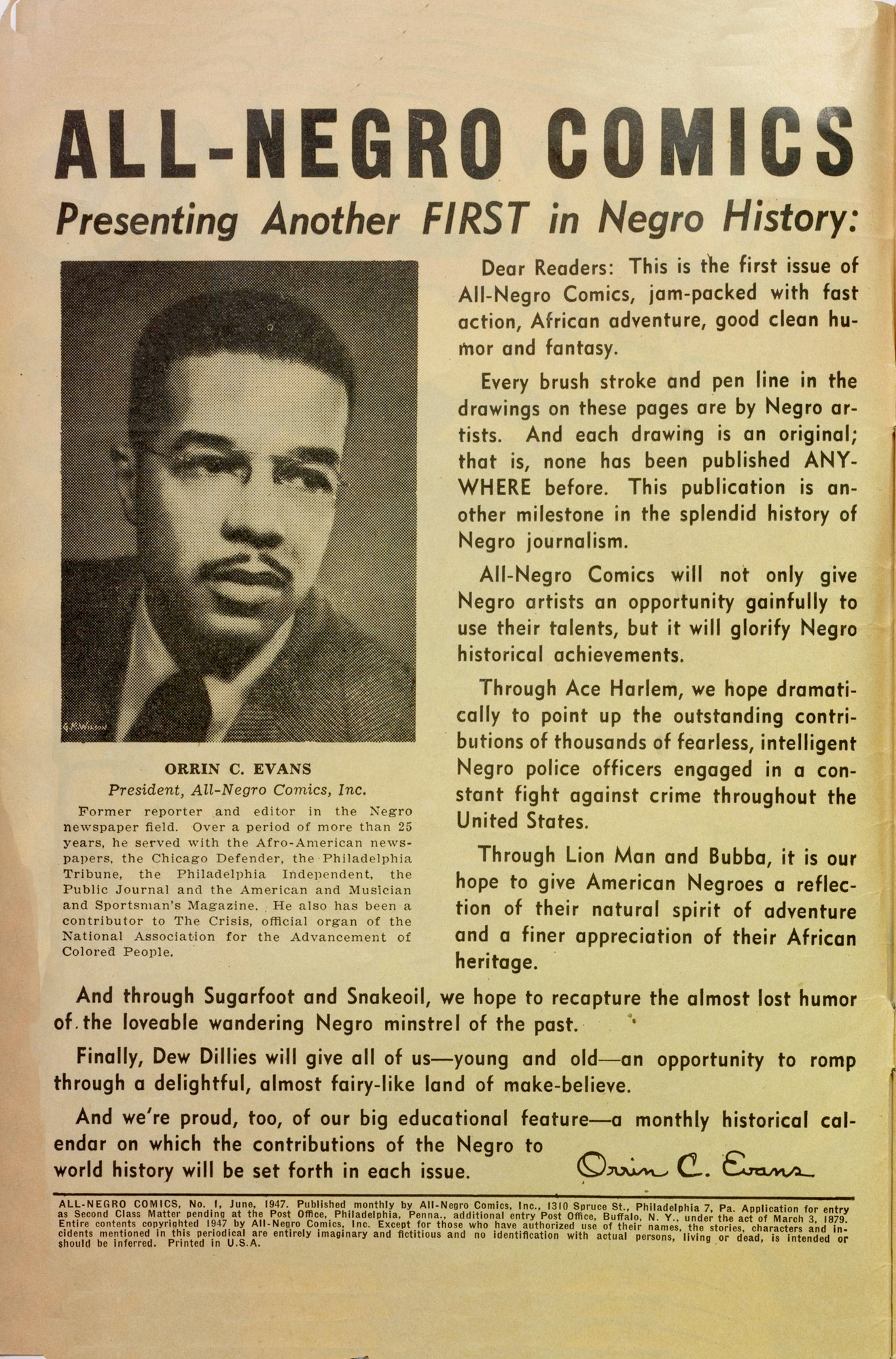 Read online All-Negro Comics comic -  Issue # Full - 2