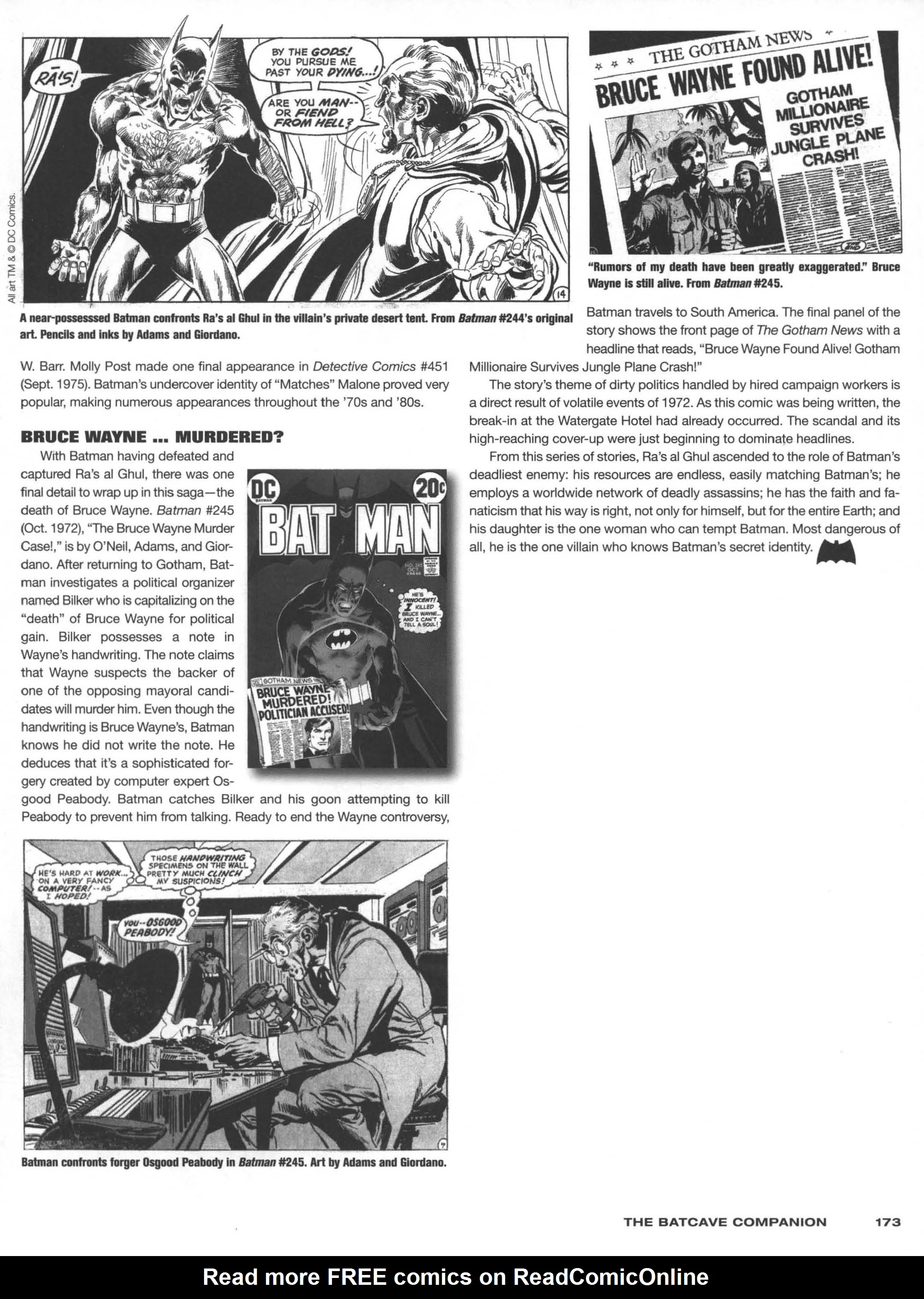 Read online The Batcave Companion comic -  Issue # TPB (Part 2) - 76