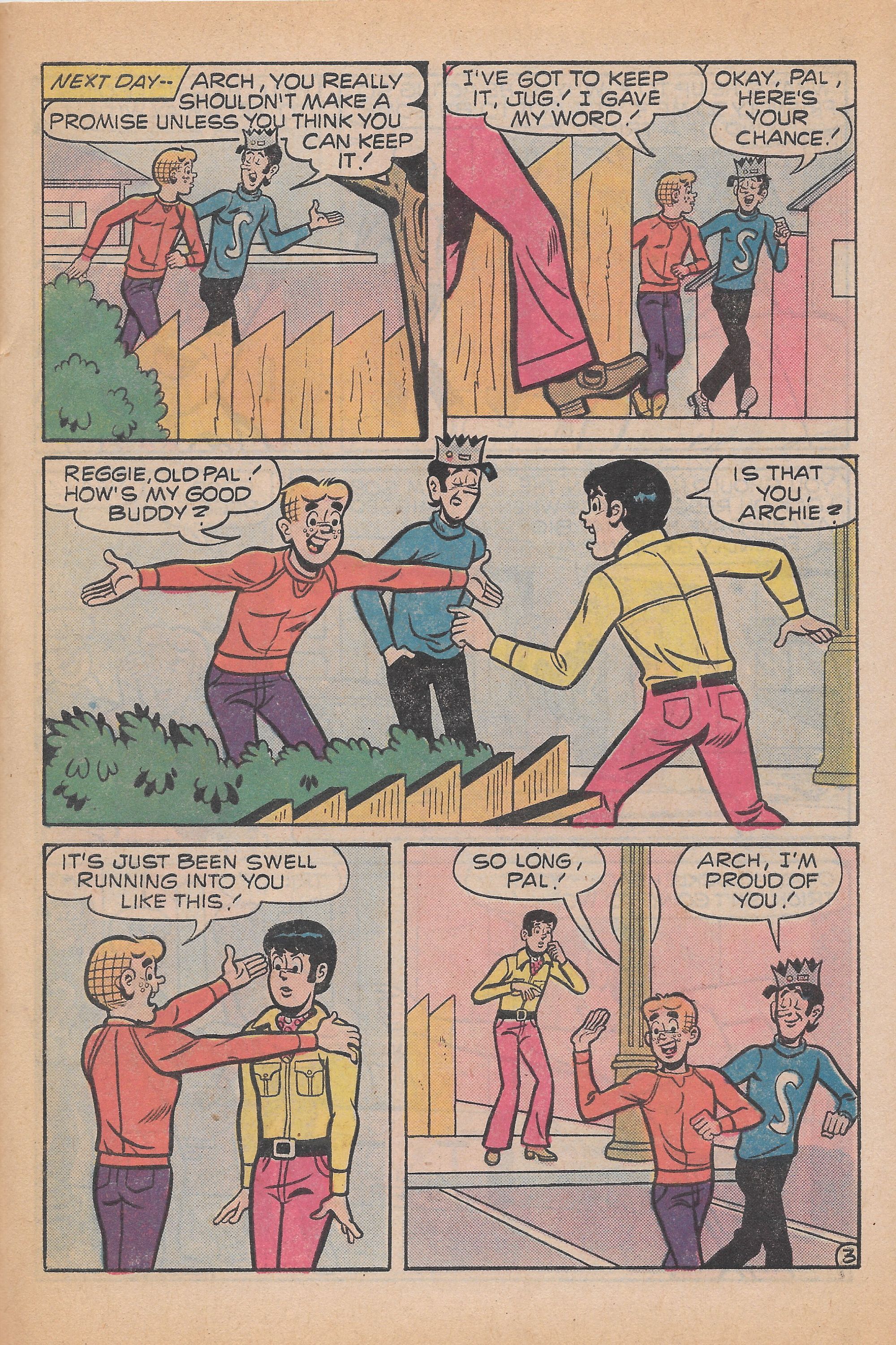 Read online Reggie and Me (1966) comic -  Issue #102 - 31