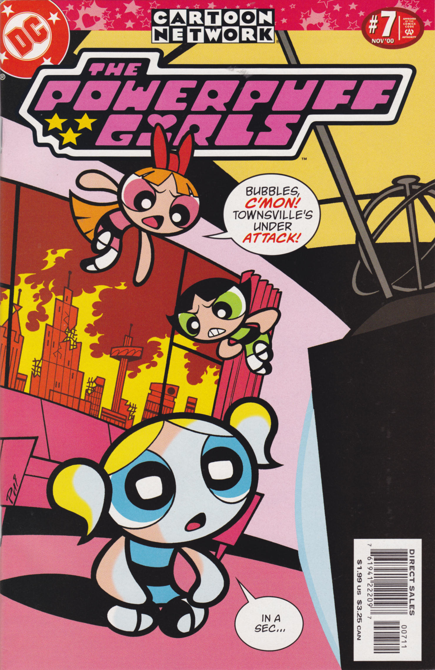 Read online The Powerpuff Girls comic -  Issue #7 - 1