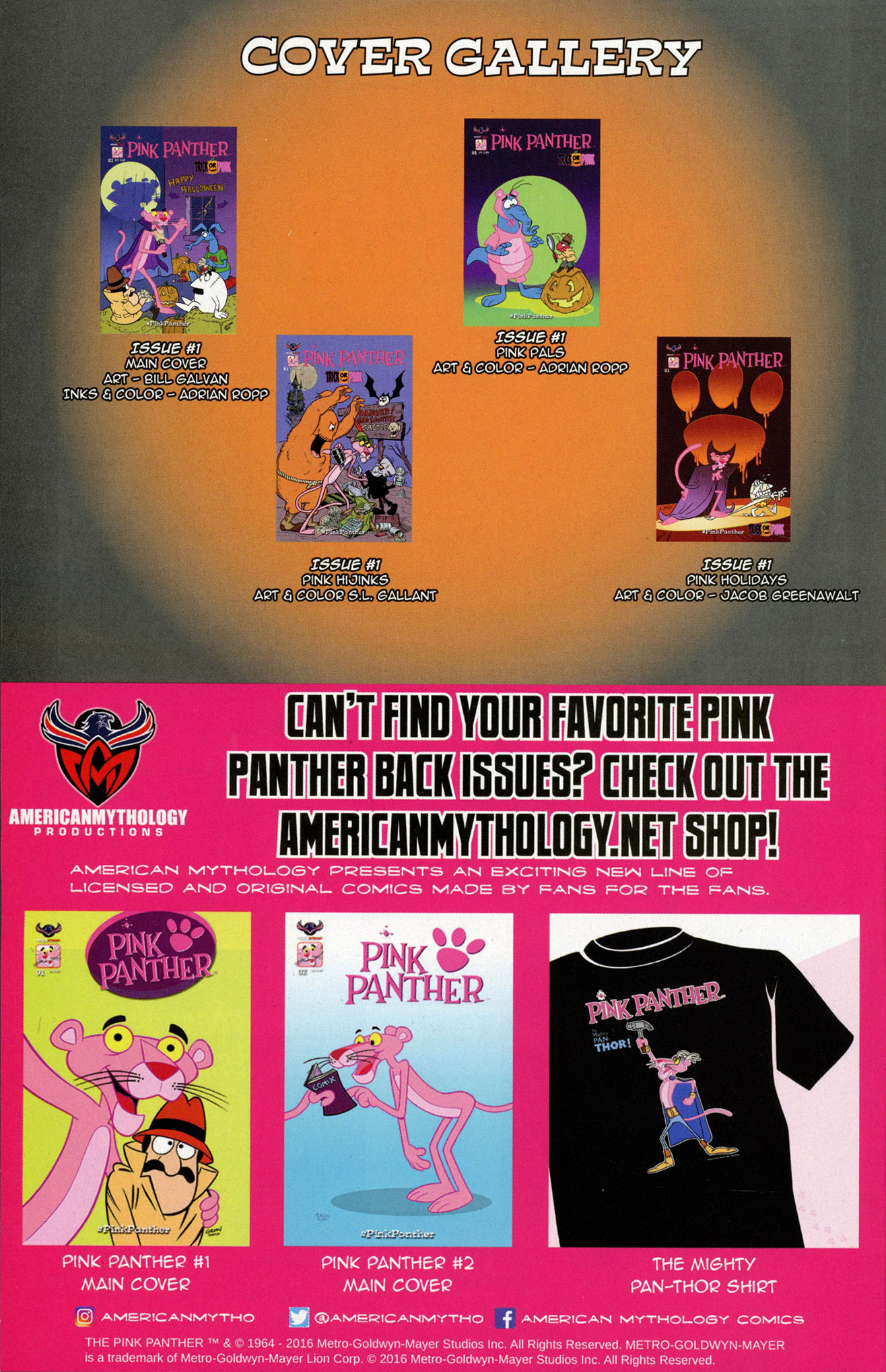Read online Pink Panther: Trick or Pink comic -  Issue # Full - 35