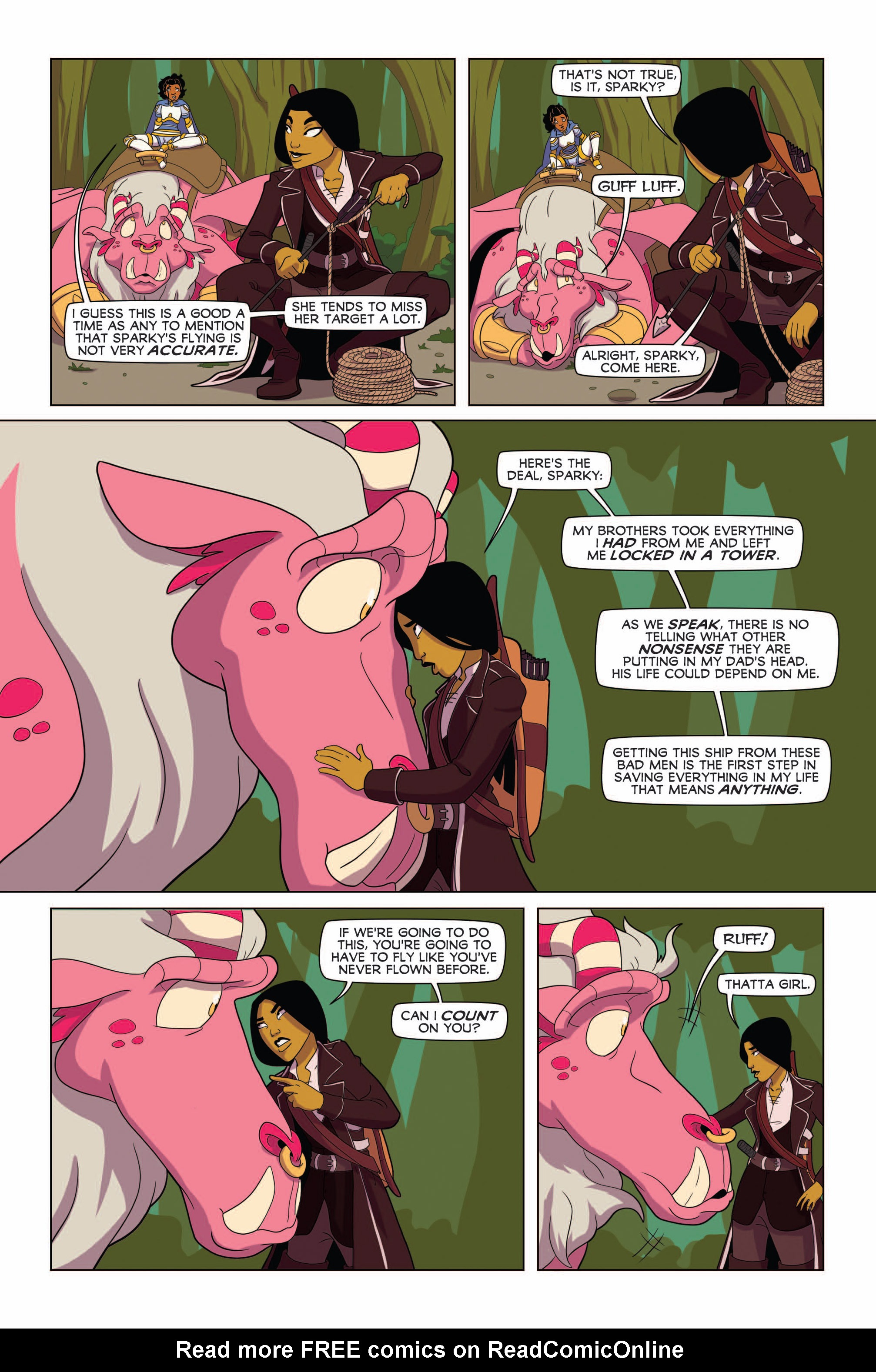 Read online Princeless: The Pirate Princess comic -  Issue # Full - 72